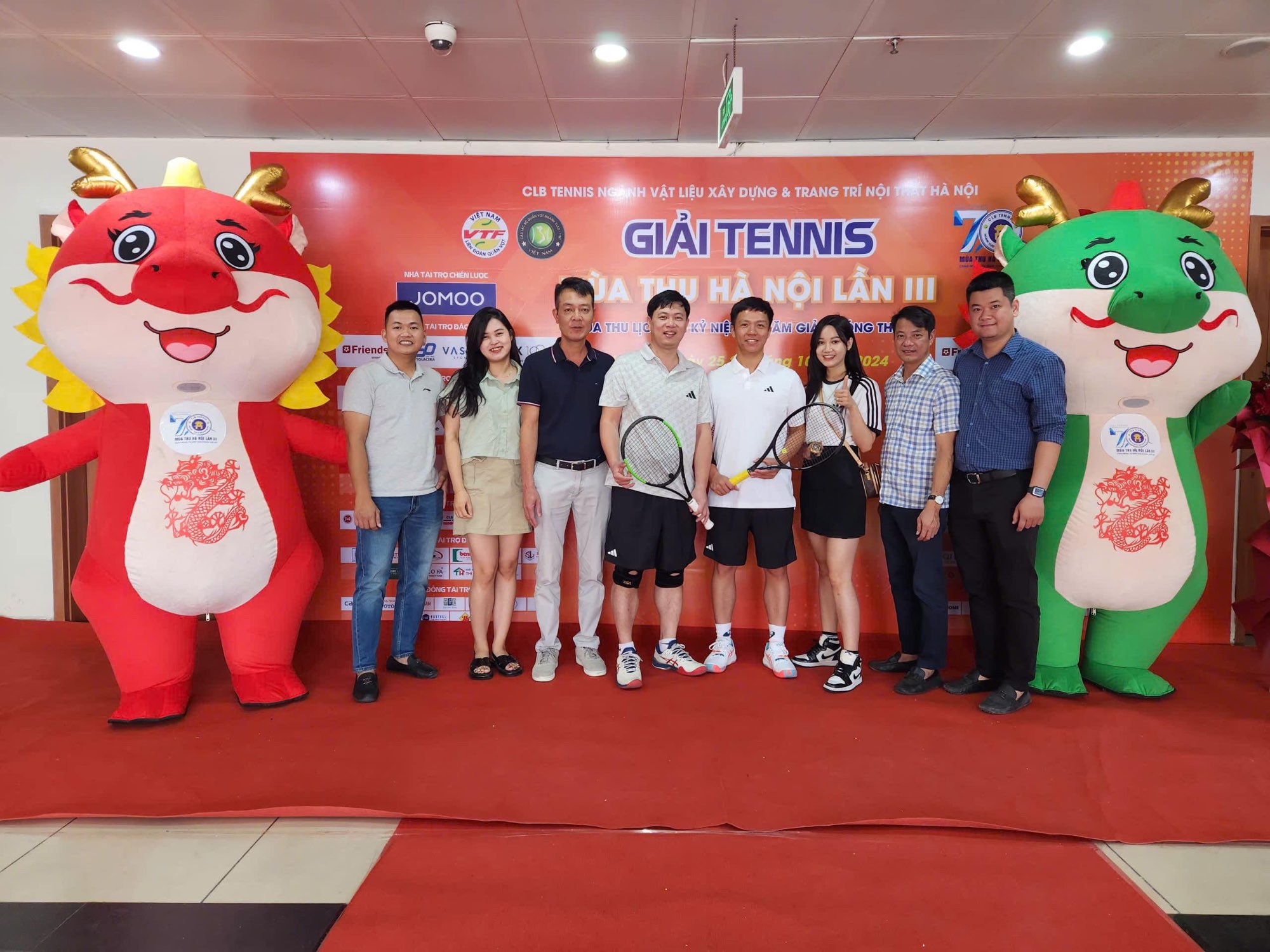 CÔNG TY CP KINH DOANH GẠCH ỐP LÁT VIGLACERA TỰ HÀO LÀ NHÀ TÀI TRỢ ĐẶC BIỆT CHO GIẢI TENNIS MÙA THU HÀ NỘI LẦN III