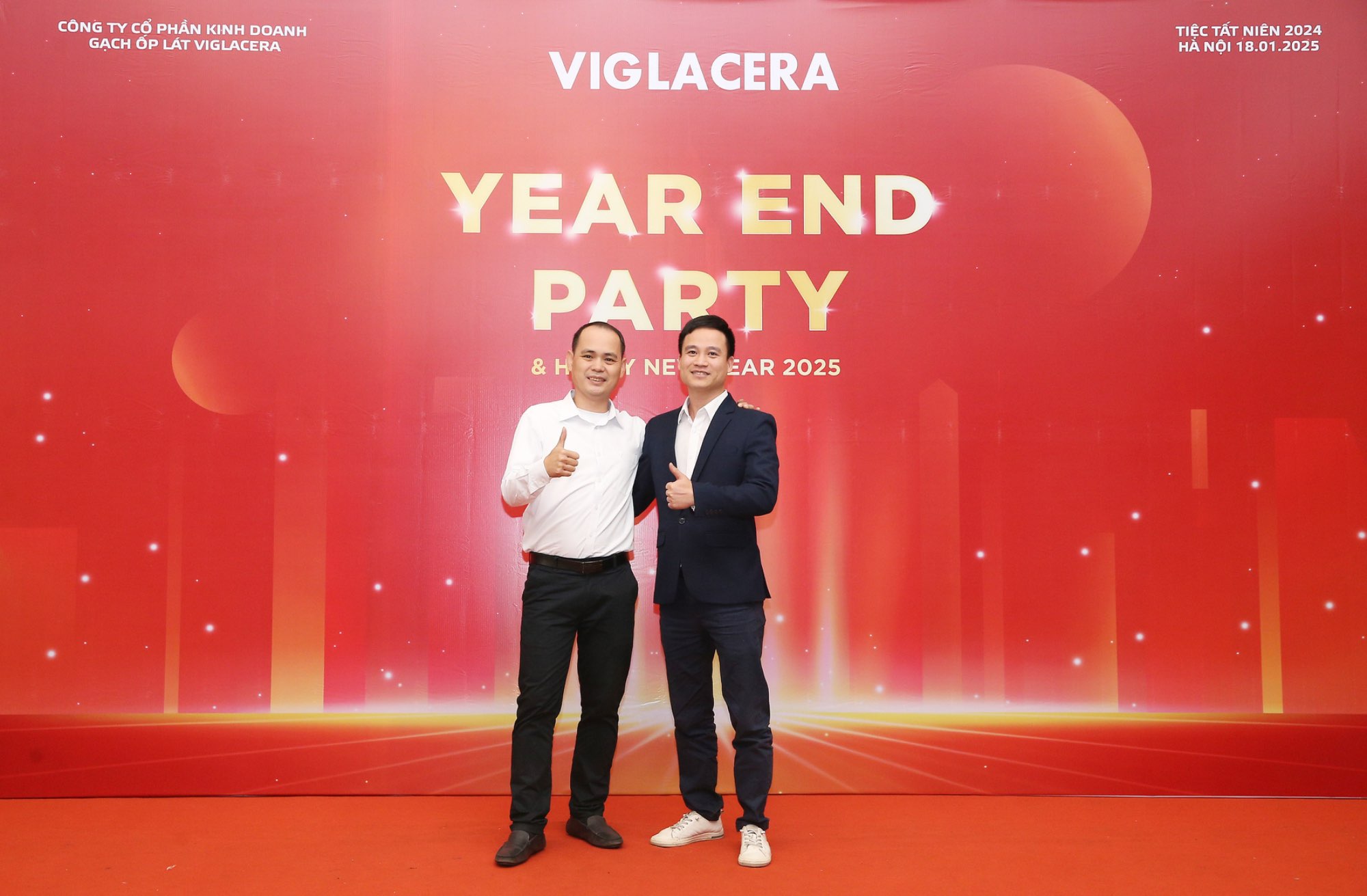 CÔNG TY CP KINH DOANH GẠCH ỐP LÁT VIGLACERA TỔ CHỨC YEAR END PARTY 2024 KHU VỰC MIỀN BẮC