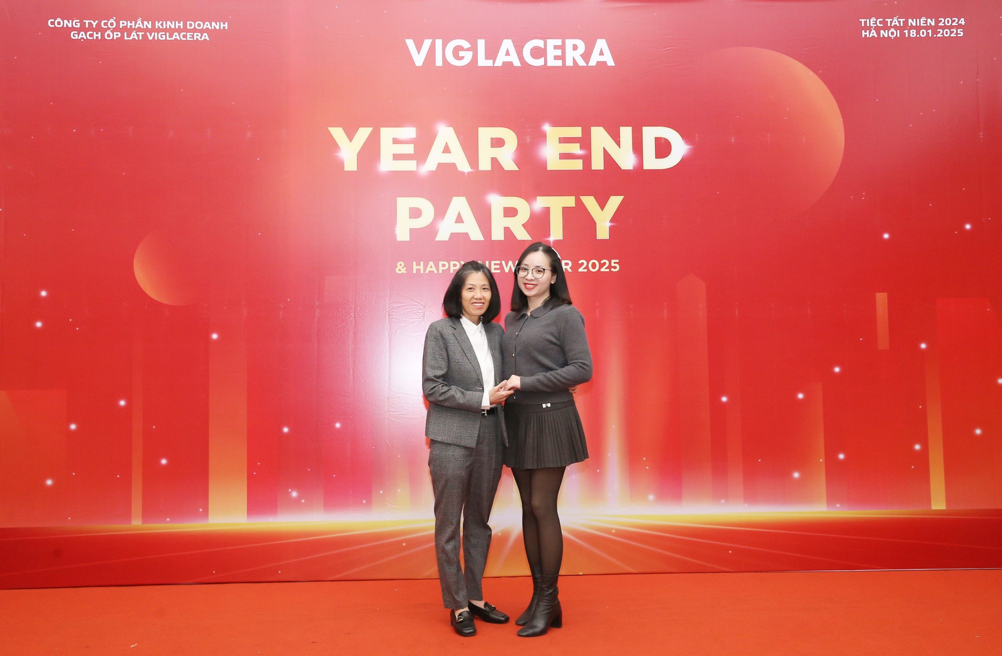 CÔNG TY CP KINH DOANH GẠCH ỐP LÁT VIGLACERA TỔ CHỨC YEAR END PARTY 2024 KHU VỰC MIỀN BẮC