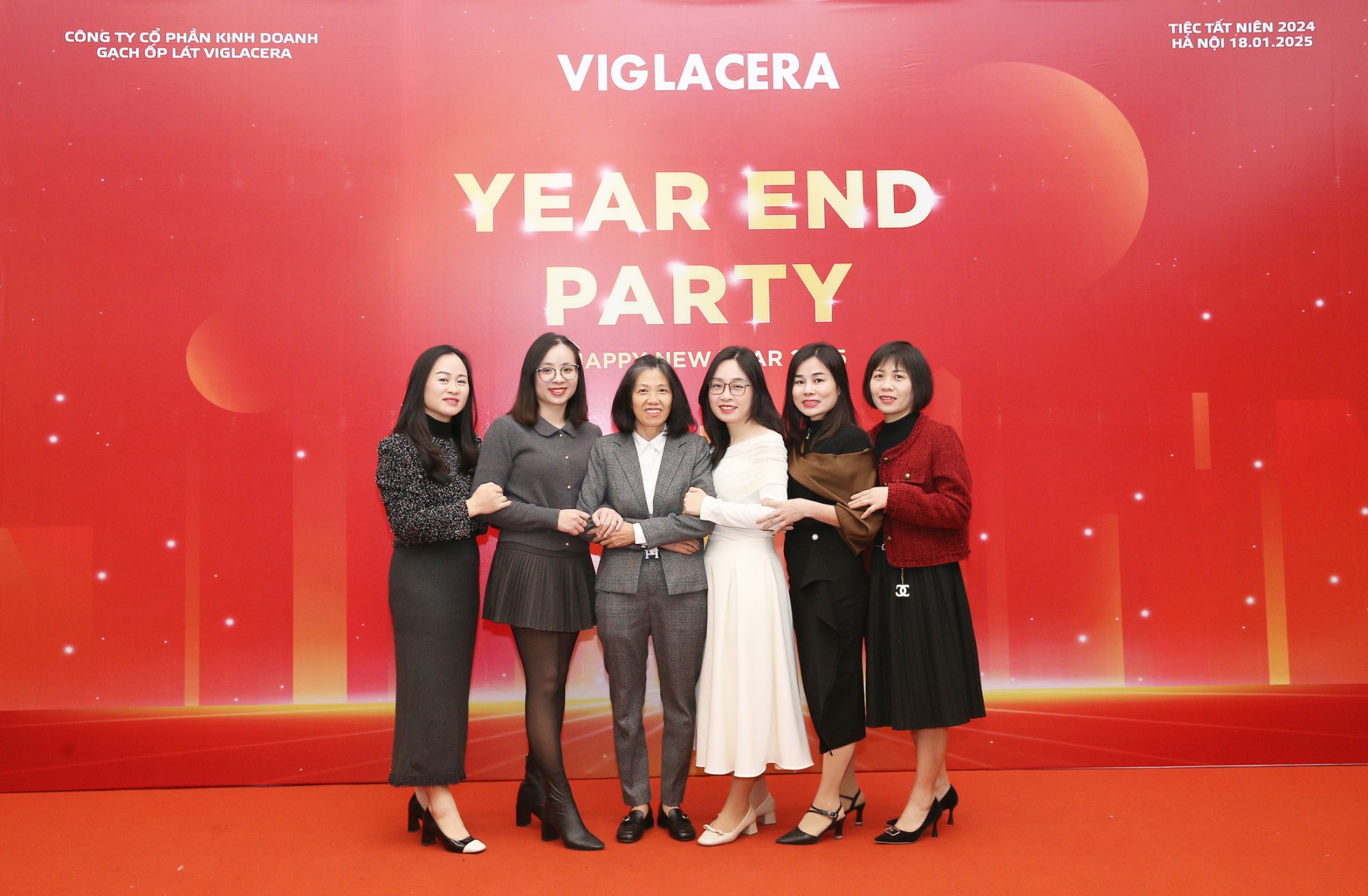 CÔNG TY CP KINH DOANH GẠCH ỐP LÁT VIGLACERA TỔ CHỨC YEAR END PARTY 2024 KHU VỰC MIỀN BẮC