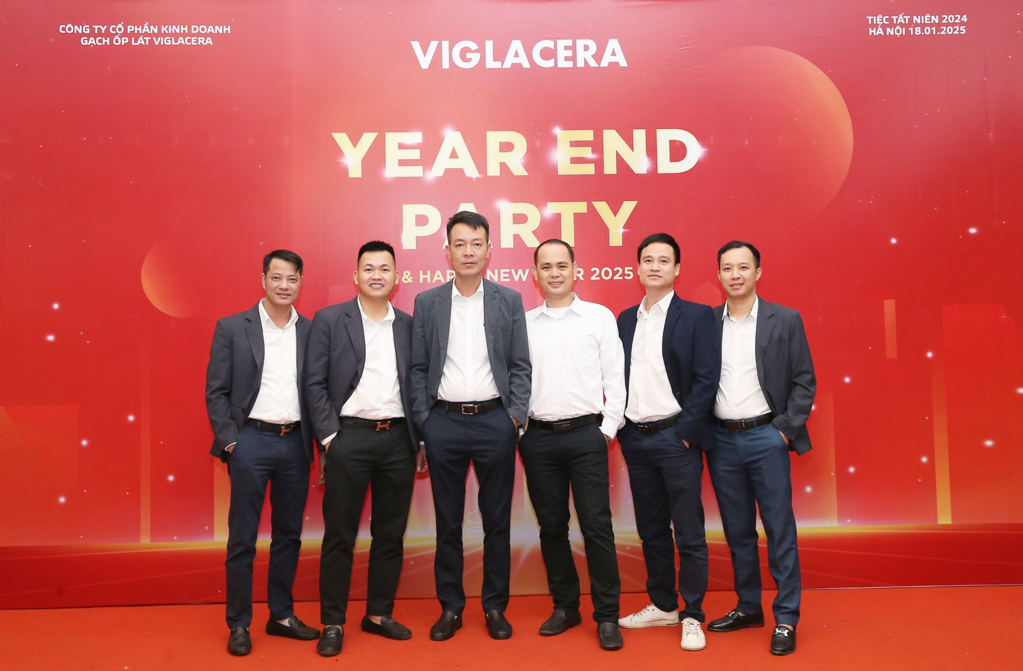 CÔNG TY CP KINH DOANH GẠCH ỐP LÁT VIGLACERA TỔ CHỨC YEAR END PARTY 2024 KHU VỰC MIỀN BẮC