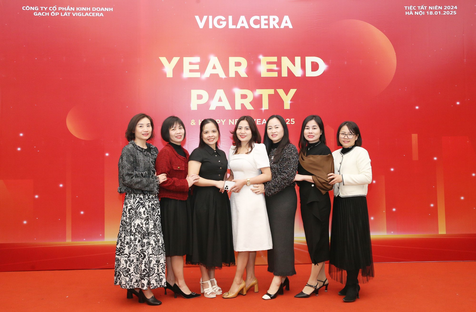 CÔNG TY CP KINH DOANH GẠCH ỐP LÁT VIGLACERA TỔ CHỨC YEAR END PARTY 2024 KHU VỰC MIỀN BẮC