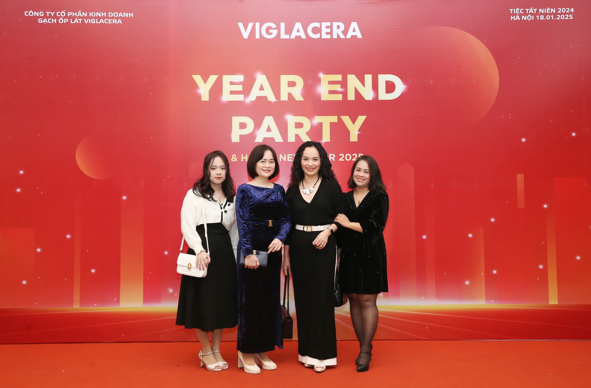 CÔNG TY CP KINH DOANH GẠCH ỐP LÁT VIGLACERA TỔ CHỨC YEAR END PARTY 2024 KHU VỰC MIỀN BẮC