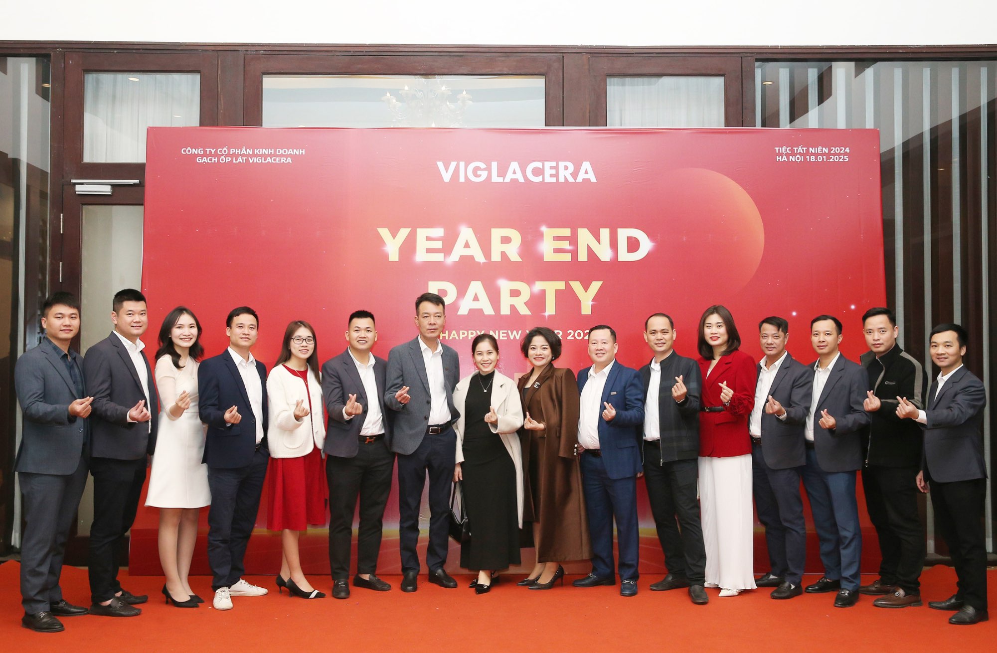 CÔNG TY CP KINH DOANH GẠCH ỐP LÁT VIGLACERA TỔ CHỨC YEAR END PARTY 2024 KHU VỰC MIỀN BẮC