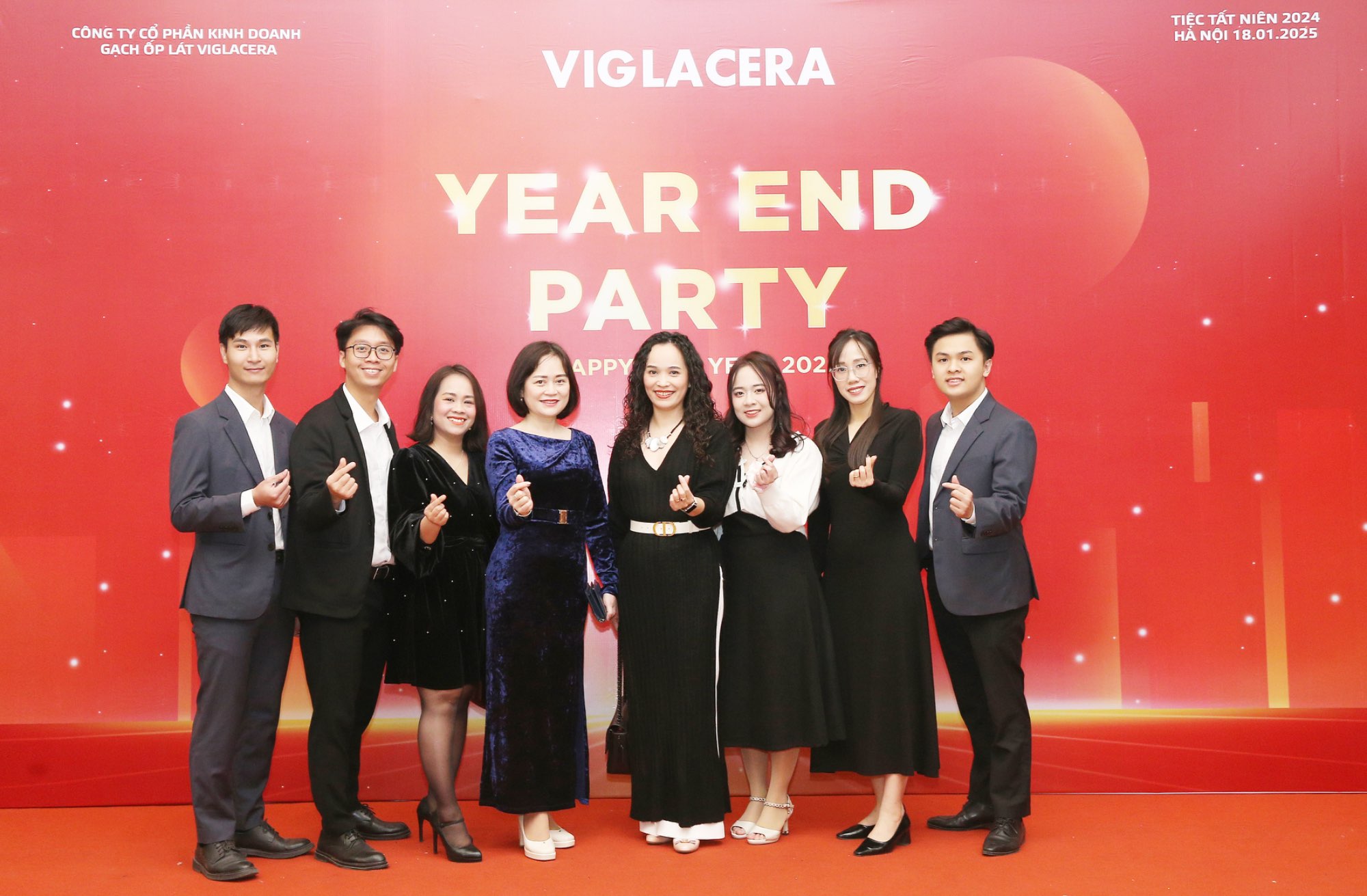 CÔNG TY CP KINH DOANH GẠCH ỐP LÁT VIGLACERA TỔ CHỨC YEAR END PARTY 2024 KHU VỰC MIỀN BẮC