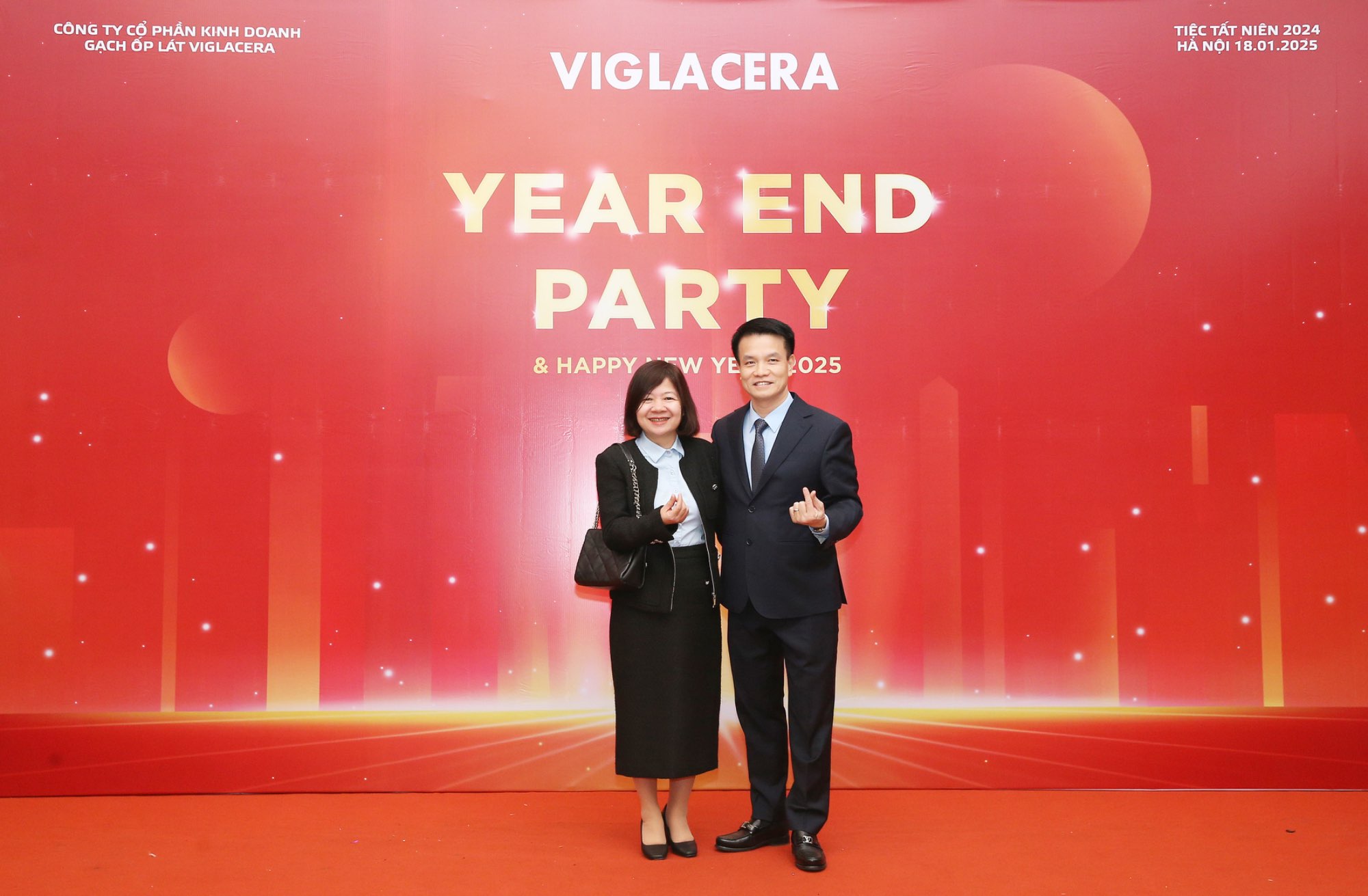 CÔNG TY CP KINH DOANH GẠCH ỐP LÁT VIGLACERA TỔ CHỨC YEAR END PARTY 2024 KHU VỰC MIỀN BẮC