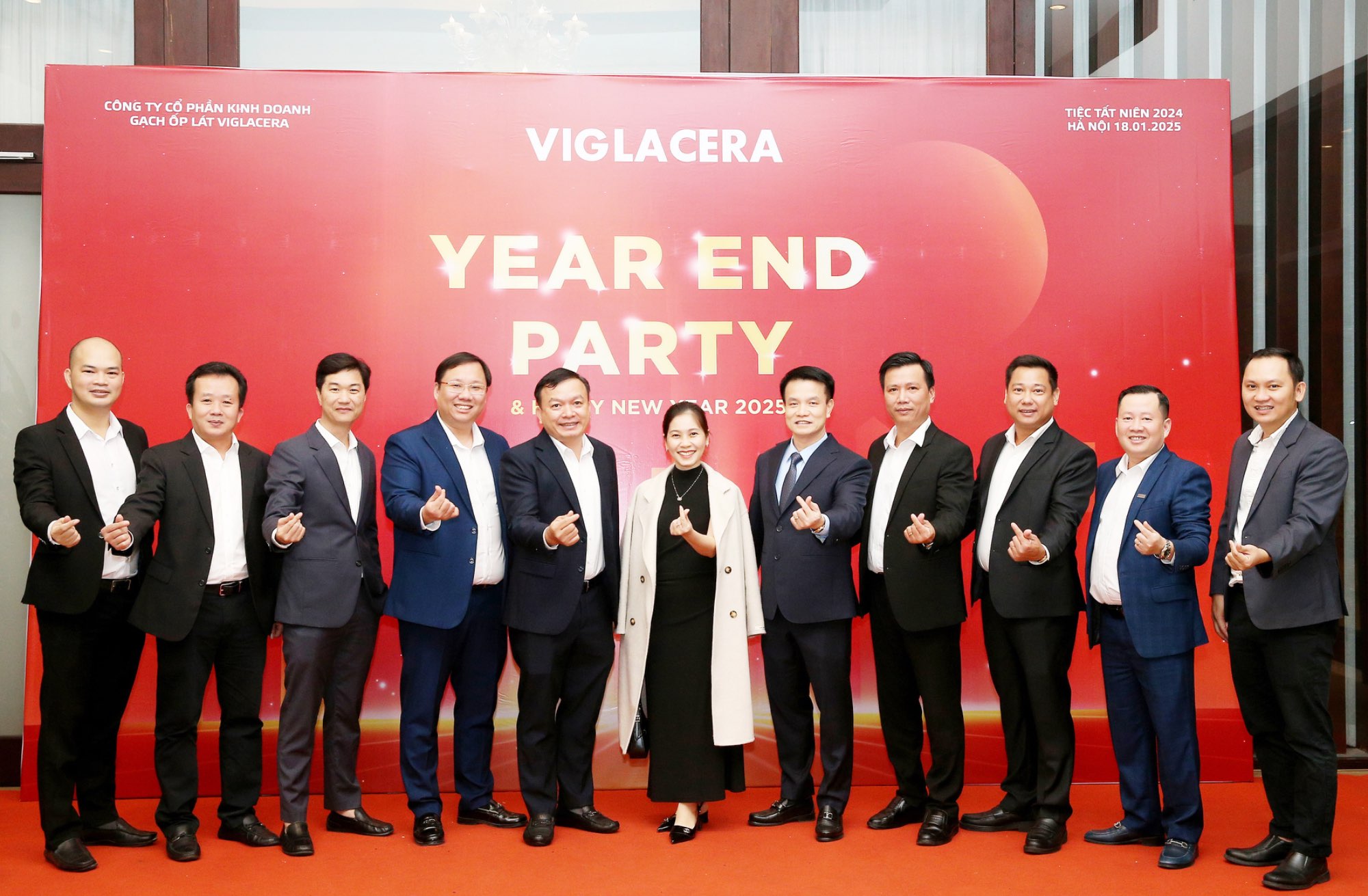 CÔNG TY CP KINH DOANH GẠCH ỐP LÁT VIGLACERA TỔ CHỨC YEAR END PARTY 2024 KHU VỰC MIỀN BẮC