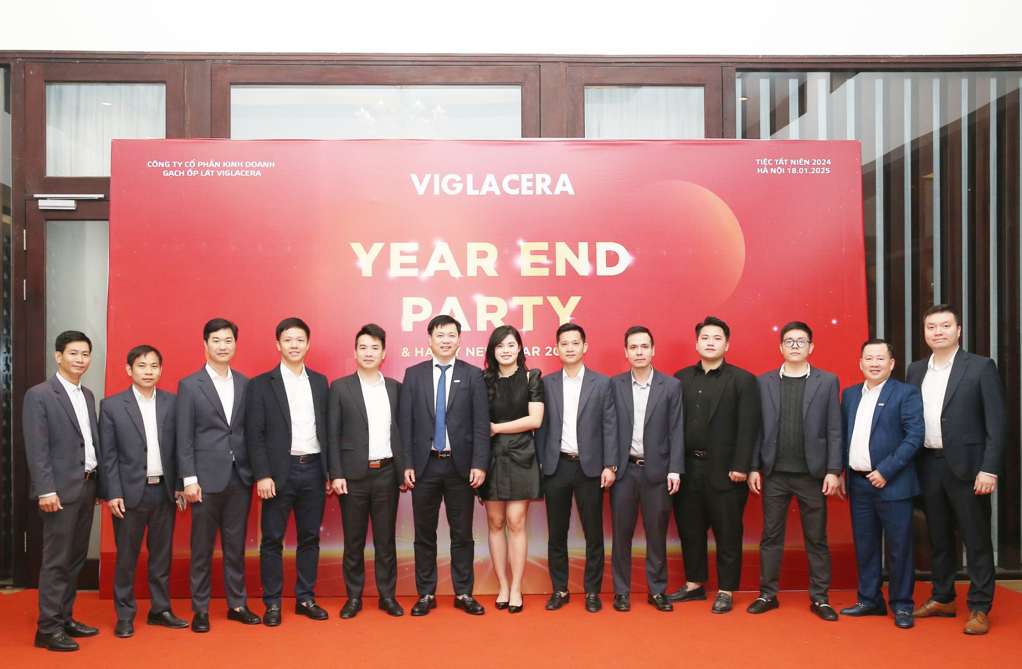 CÔNG TY CP KINH DOANH GẠCH ỐP LÁT VIGLACERA TỔ CHỨC YEAR END PARTY 2024 KHU VỰC MIỀN BẮC