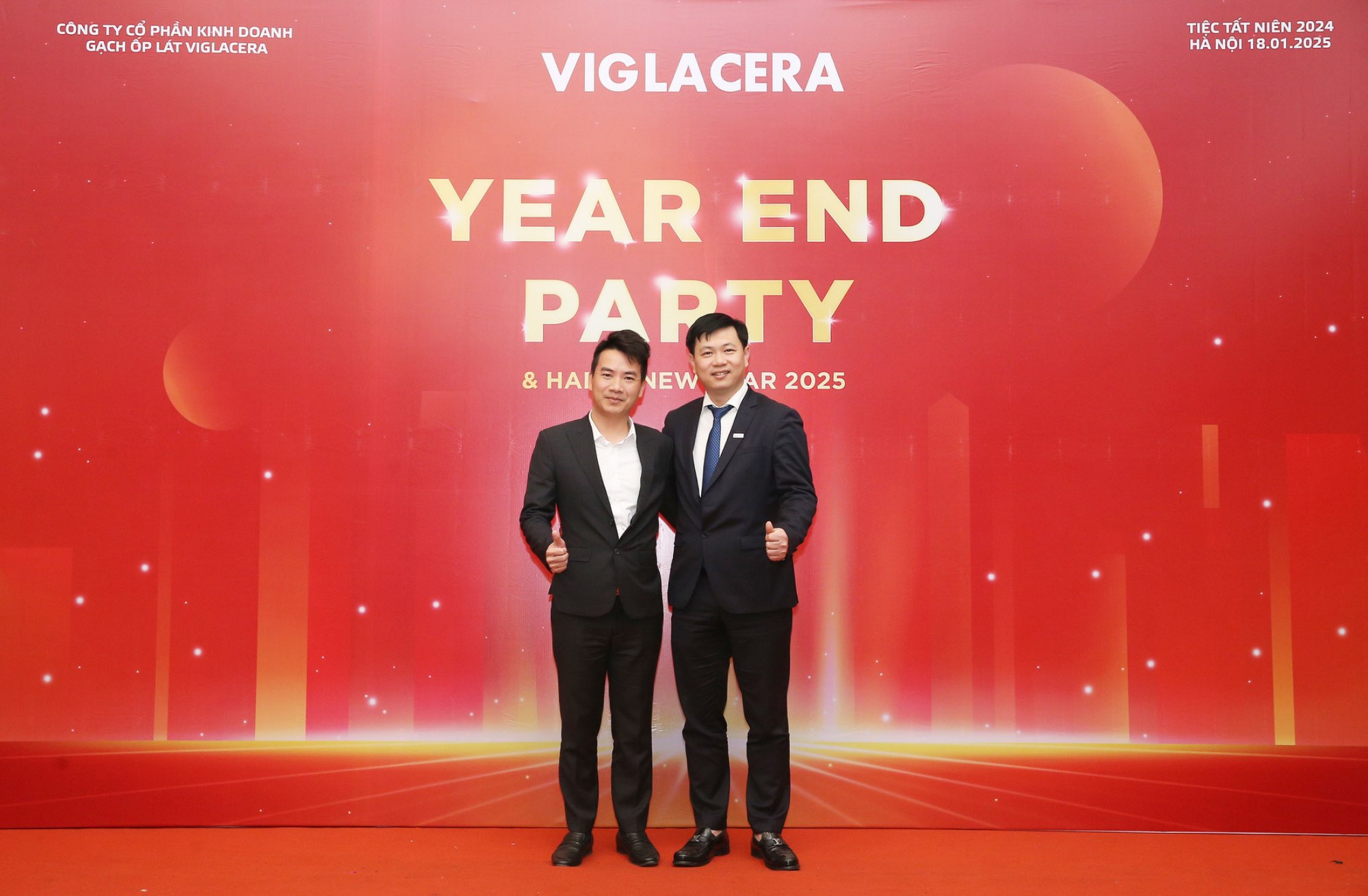 CÔNG TY CP KINH DOANH GẠCH ỐP LÁT VIGLACERA TỔ CHỨC YEAR END PARTY 2024 KHU VỰC MIỀN BẮC