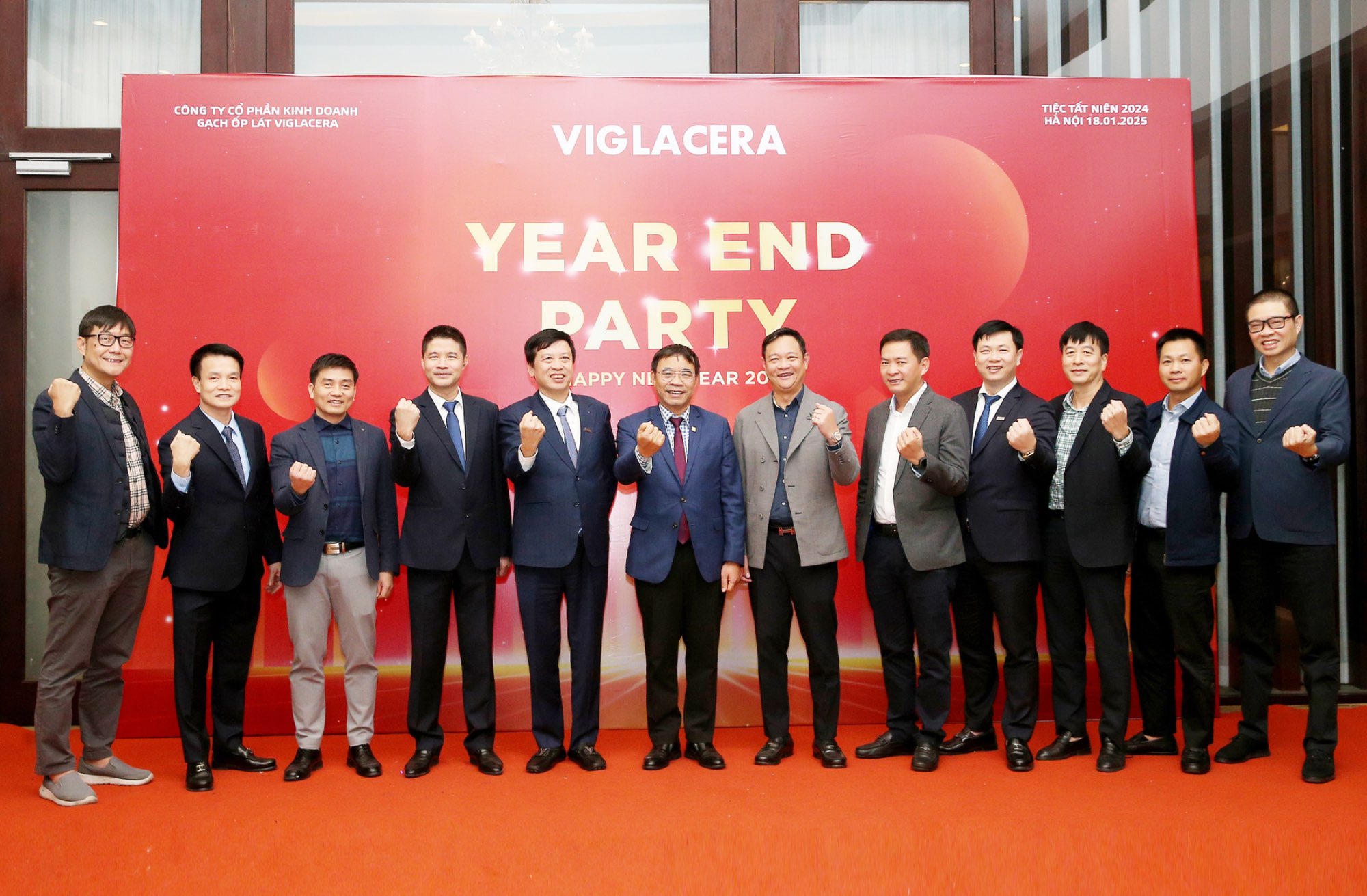 CÔNG TY CP KINH DOANH GẠCH ỐP LÁT VIGLACERA TỔ CHỨC YEAR END PARTY 2024 KHU VỰC MIỀN BẮC