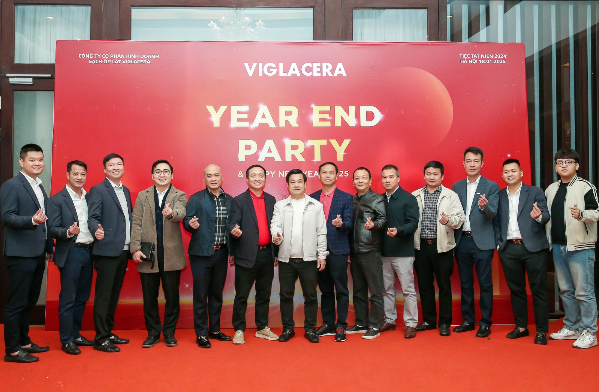 CÔNG TY CP KINH DOANH GẠCH ỐP LÁT VIGLACERA TỔ CHỨC YEAR END PARTY 2024 KHU VỰC MIỀN BẮC