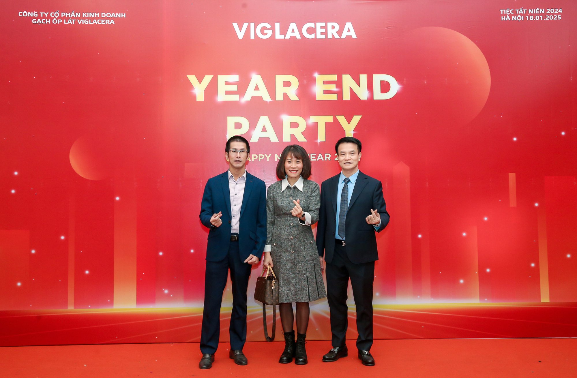 CÔNG TY CP KINH DOANH GẠCH ỐP LÁT VIGLACERA TỔ CHỨC YEAR END PARTY 2024 KHU VỰC MIỀN BẮC