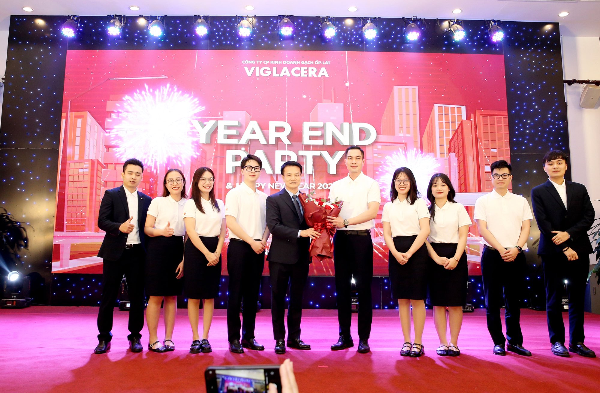 CÔNG TY CP KINH DOANH GẠCH ỐP LÁT VIGLACERA TỔ CHỨC YEAR END PARTY 2024 KHU VỰC MIỀN BẮC