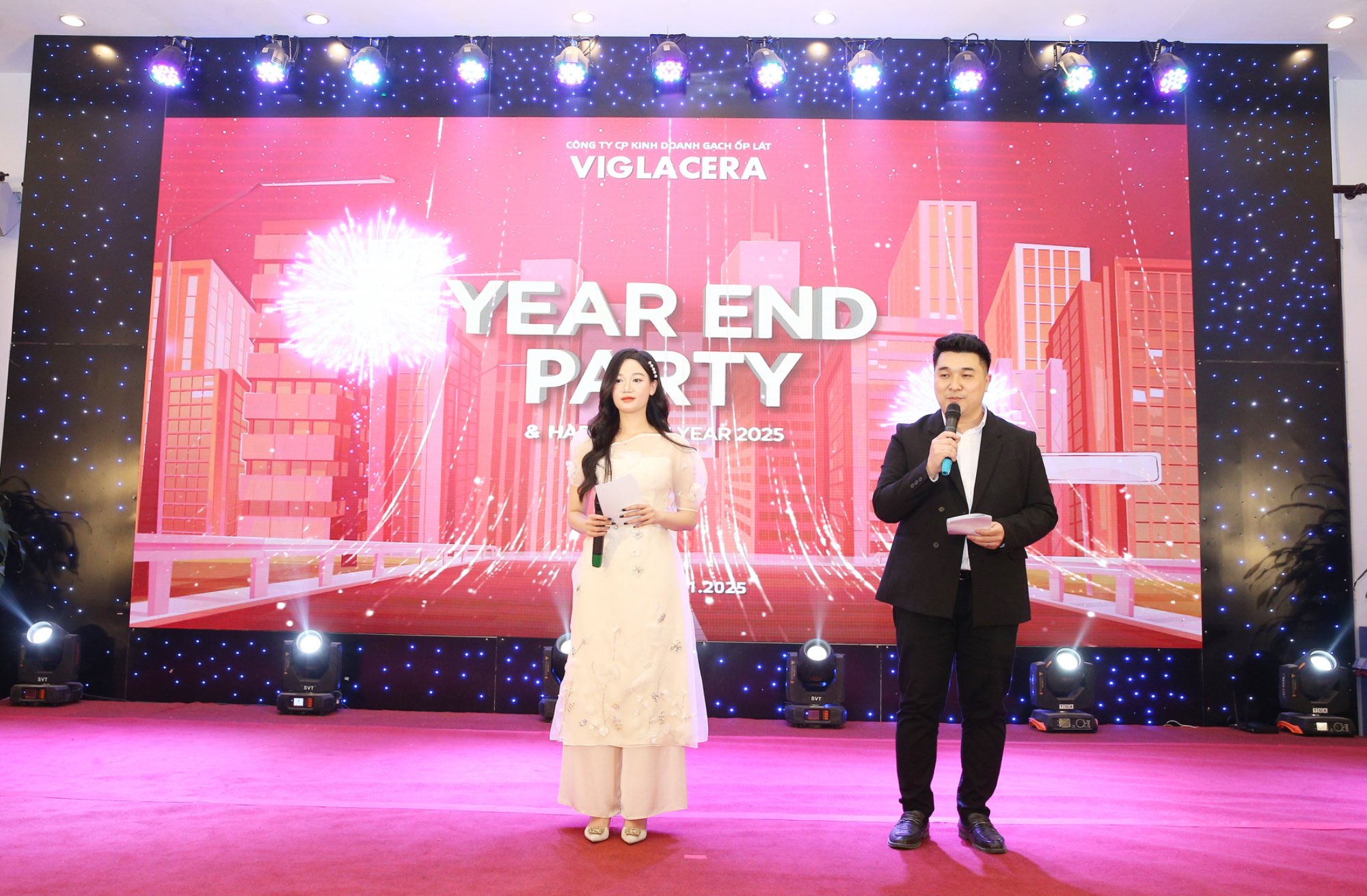 CÔNG TY CP KINH DOANH GẠCH ỐP LÁT VIGLACERA TỔ CHỨC YEAR END PARTY 2024 KHU VỰC MIỀN BẮC