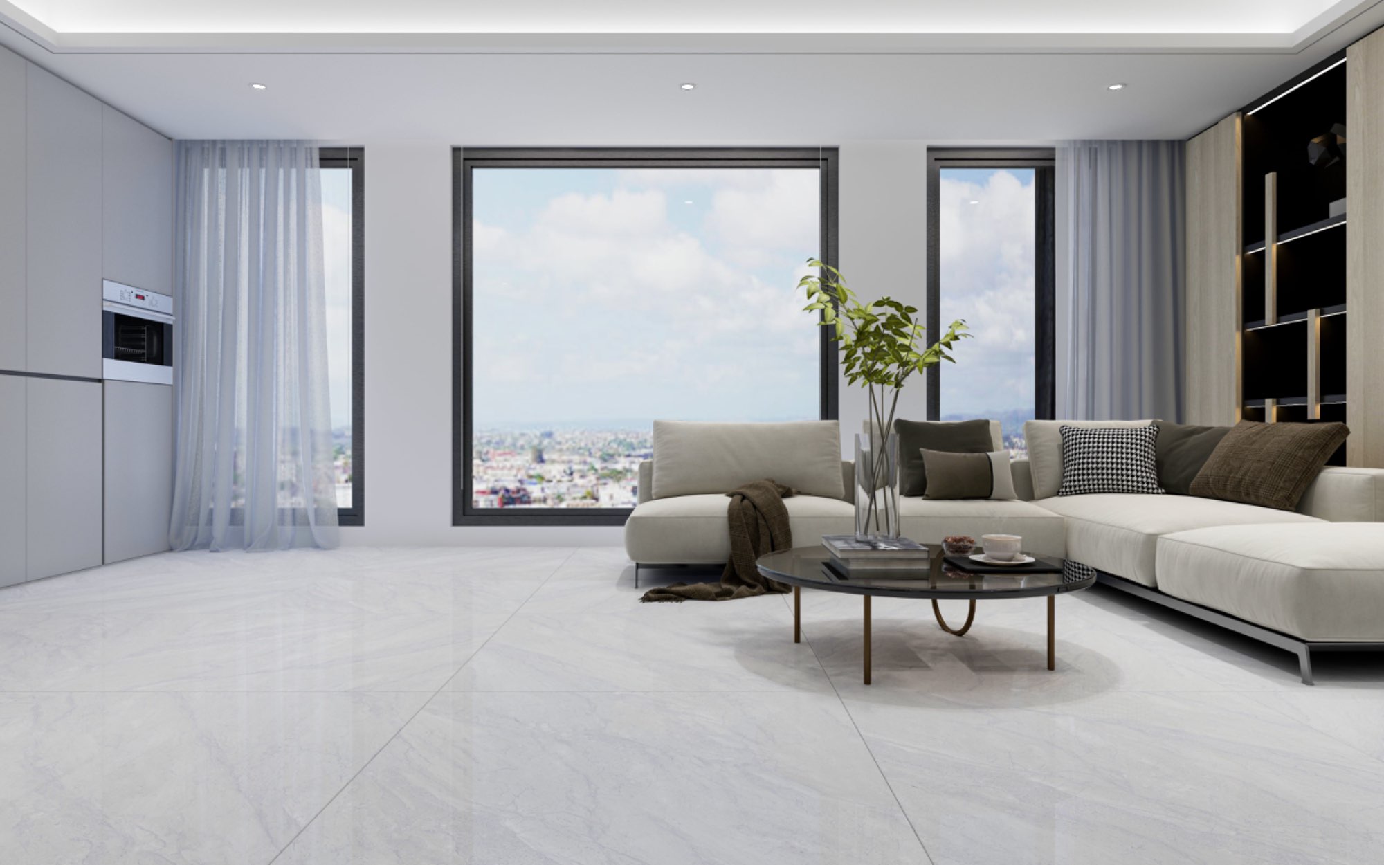 GẠCH KÍCH THƯỚC LỚN 100X100 CM VIGLACERA: GIẢI PHÁP TỐI ƯU CHO KHÔNG GIAN HIỆN ĐẠI