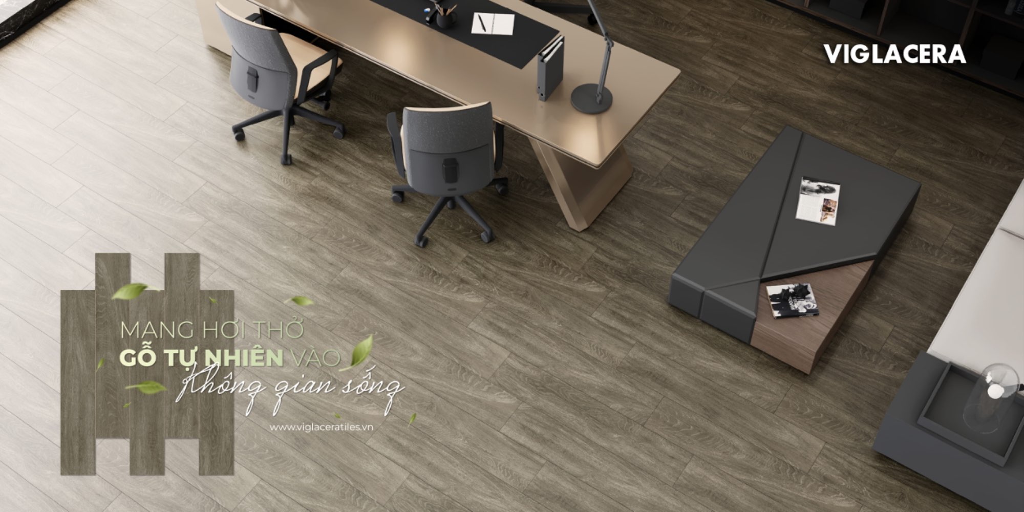 GẠCH VÂN GỖ VIGLACERA CL-GT15804 - MANG HƠI THỞ GỖ TỰ NHIÊN VÀO KHÔNG GIAN SỐNG