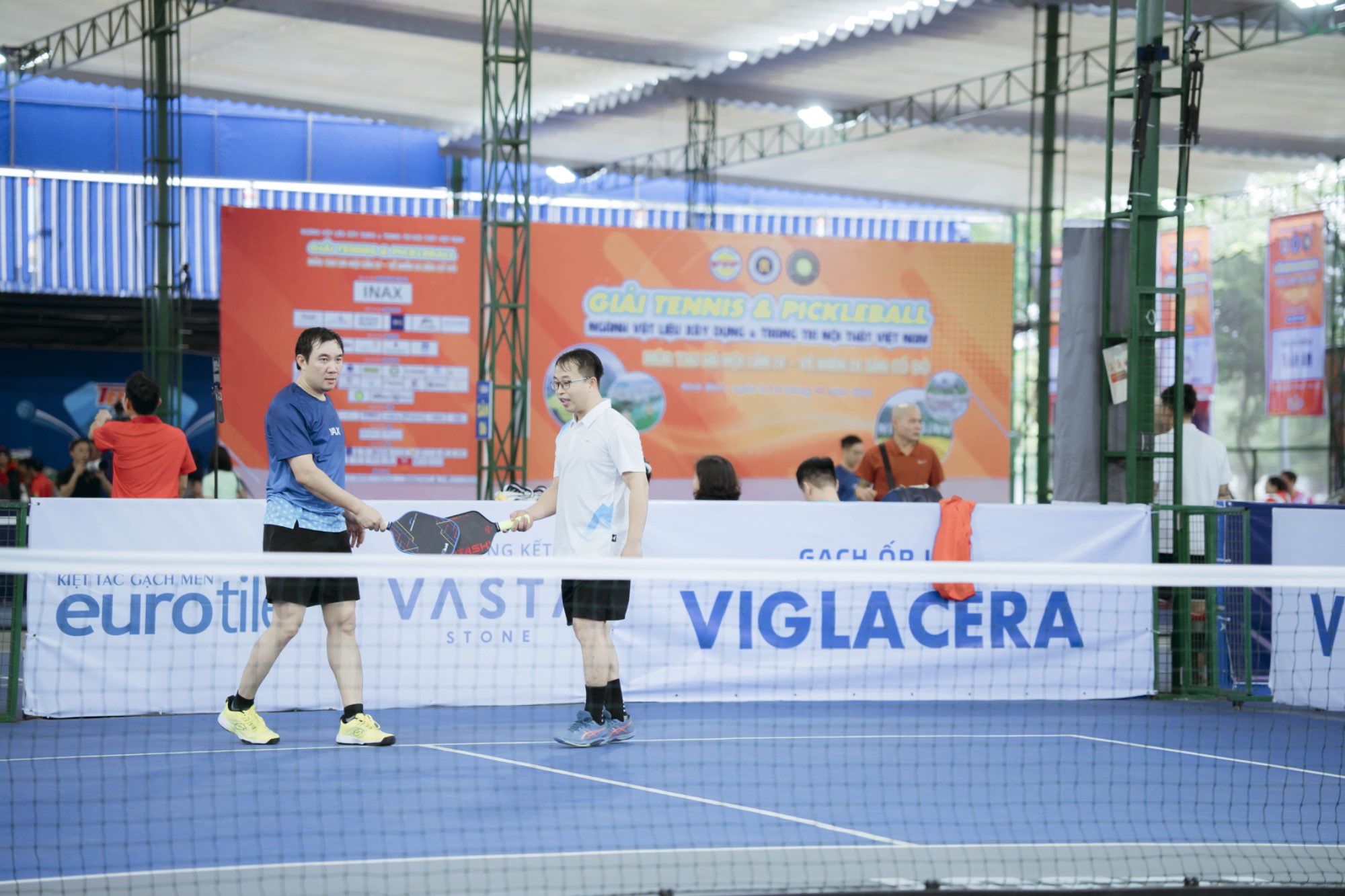 CÔNG TY CP KINH DOANH GẠCH ỐP LÁT VIGLACERA TÀI TRỢ DANH XƯNG TẠI GIẢI TENNIS & PICKLEBALL MÙA THU HÀ NỘI LẦN THỨ IV VỚI CHỦ ĐỀ “VỀ MIỀN DI SẢN CỐ ĐÔ”