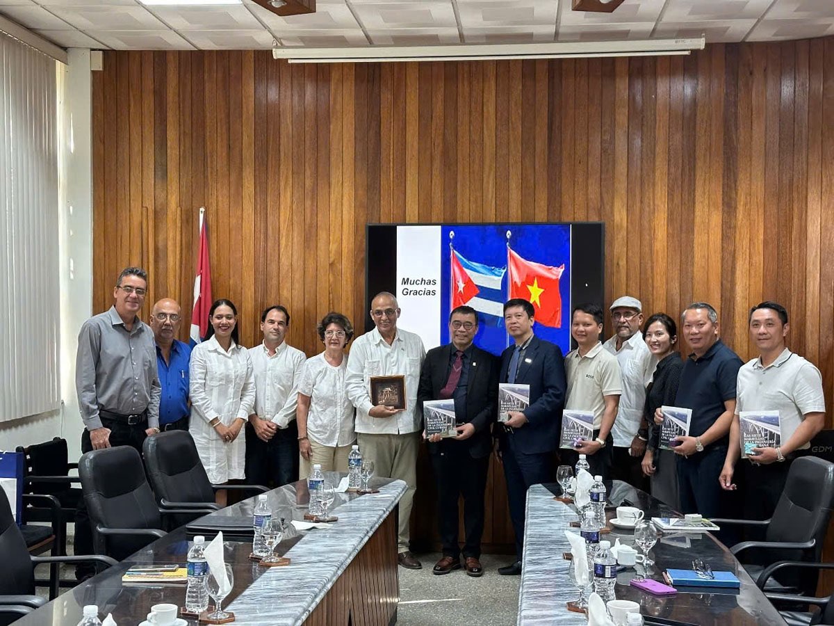 HỘI KIẾN TRÚC SƯ VIỆT NAM TĂNG CƯỜNG HỢP TÁC TOÀN DIỆN VỚI CUBA VÀ MỞ RỘNG KẾT NỐI QUỐC TẾ