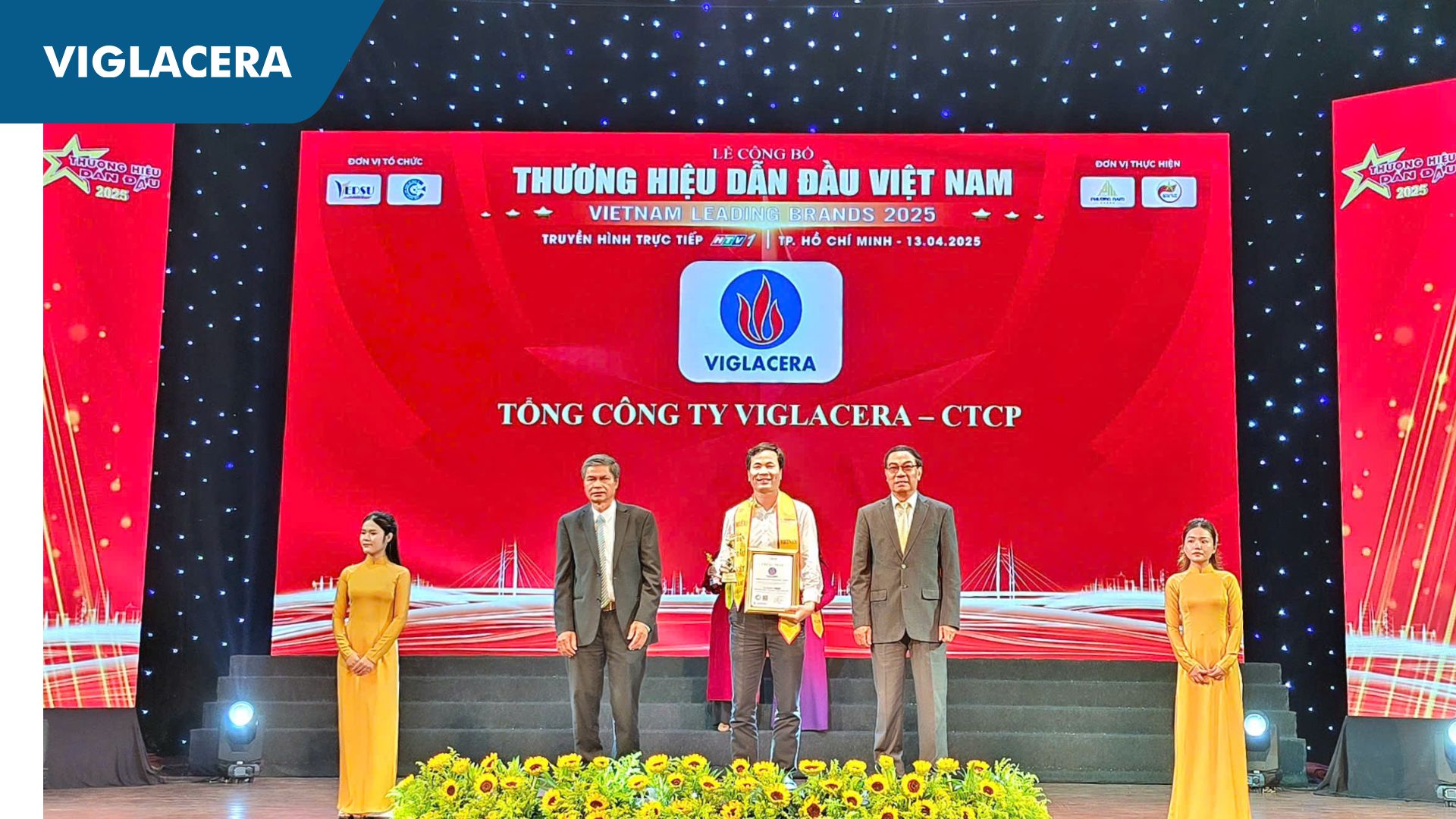 VIGLACERA LỌT TOP 10 THƯƠNG HIỆU DẪN ĐẦU VIỆT NAM NĂM 2025