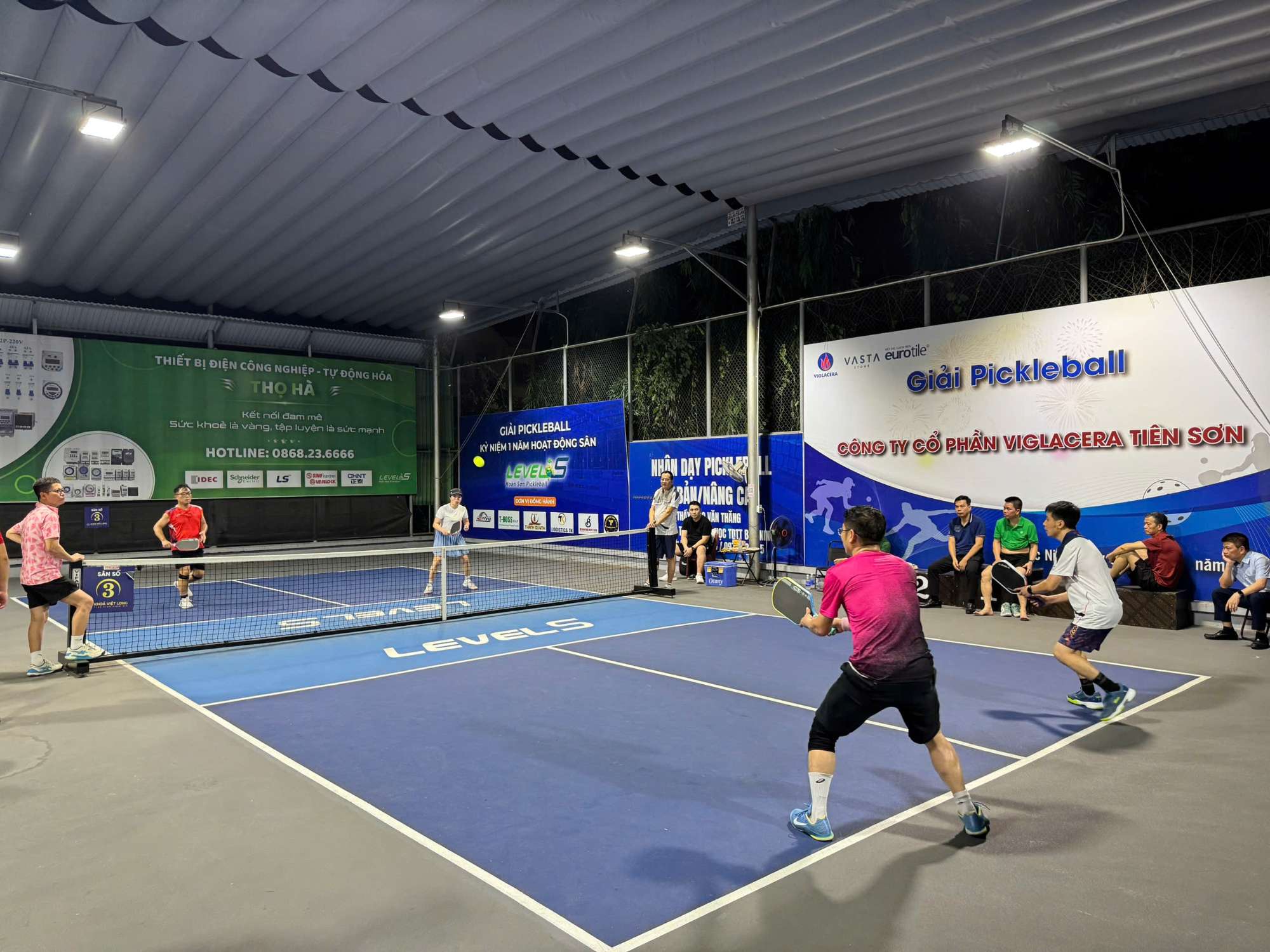 SÔI NỔI GIẢI PICKLEBALL GIAO LƯU NỘI BỘ CÔNG TY VIGLACERA TIÊN SƠN 2026  