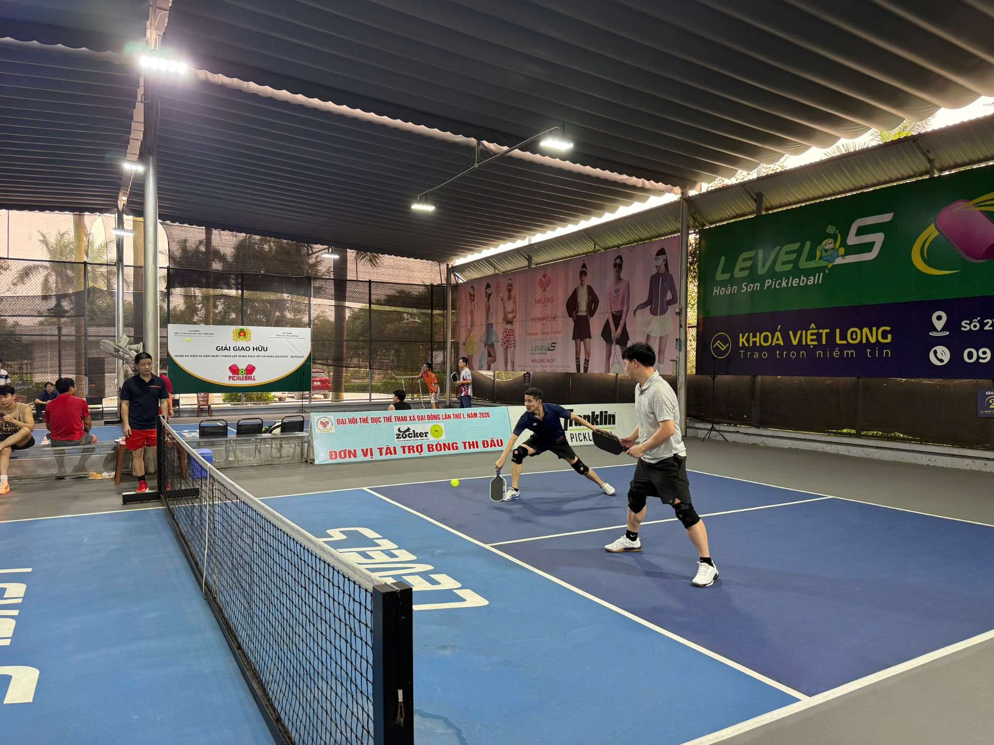 SÔI NỔI GIẢI PICKLEBALL GIAO LƯU NỘI BỘ CÔNG TY VIGLACERA TIÊN SƠN 2026  