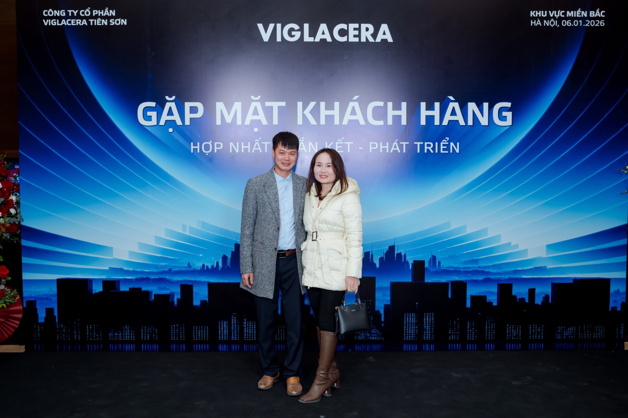 CÔNG TY CỔ PHẦN VIGLACERA TIÊN SƠN GẶP MẶT KHÁCH HÀNG 2026 TẠI MIỀN BẮC VỚI CHỦ ĐỀ “HỢP NHẤT – GẮN KẾT – PHÁT TRIỂN”