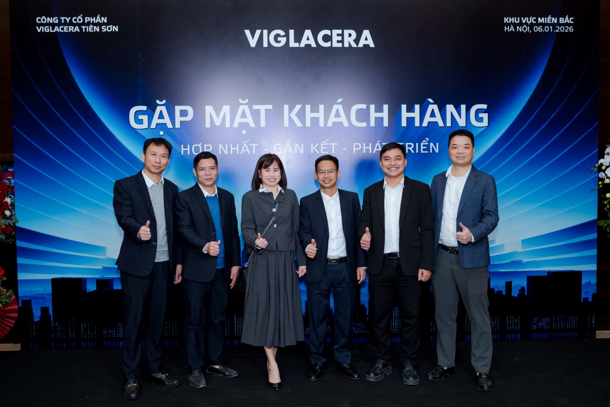 CÔNG TY CỔ PHẦN VIGLACERA TIÊN SƠN GẶP MẶT KHÁCH HÀNG 2026 TẠI MIỀN BẮC VỚI CHỦ ĐỀ “HỢP NHẤT – GẮN KẾT – PHÁT TRIỂN”