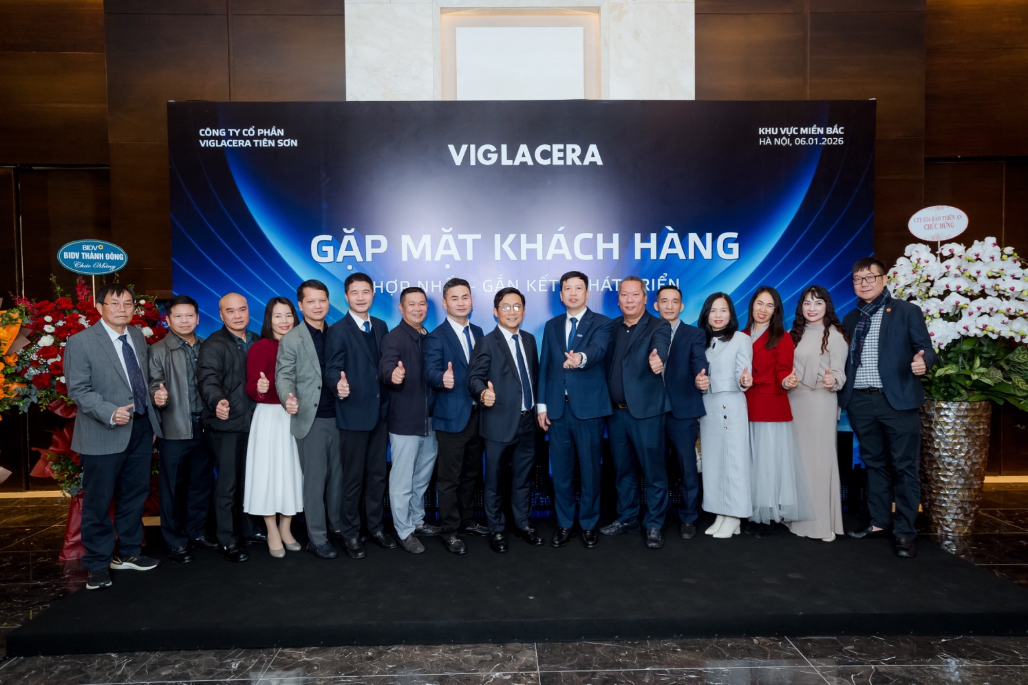 CÔNG TY CỔ PHẦN VIGLACERA TIÊN SƠN GẶP MẶT KHÁCH HÀNG 2026 TẠI MIỀN BẮC VỚI CHỦ ĐỀ “HỢP NHẤT – GẮN KẾT – PHÁT TRIỂN”