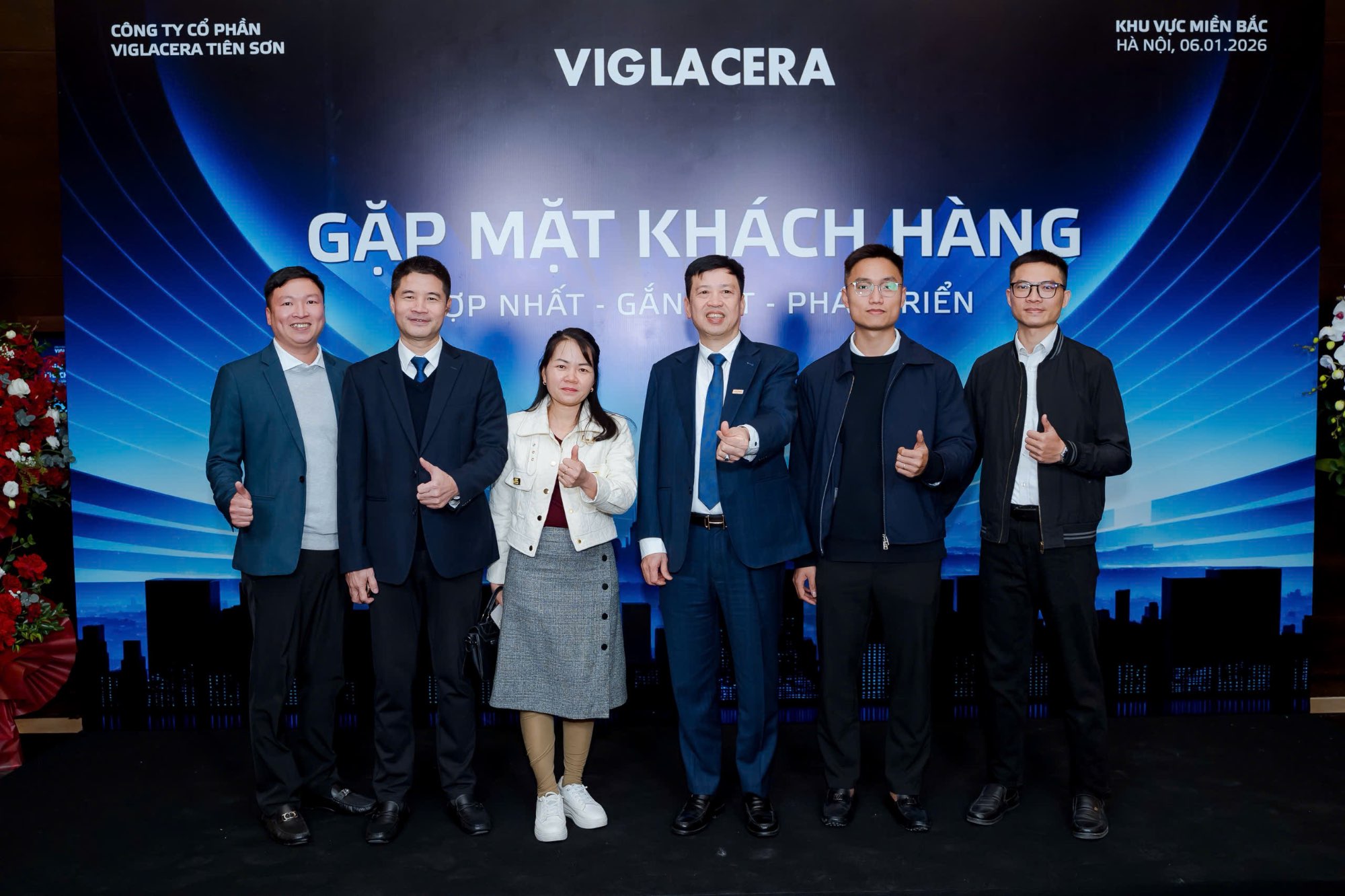 CÔNG TY CỔ PHẦN VIGLACERA TIÊN SƠN GẶP MẶT KHÁCH HÀNG 2026 TẠI MIỀN BẮC VỚI CHỦ ĐỀ “HỢP NHẤT – GẮN KẾT – PHÁT TRIỂN”