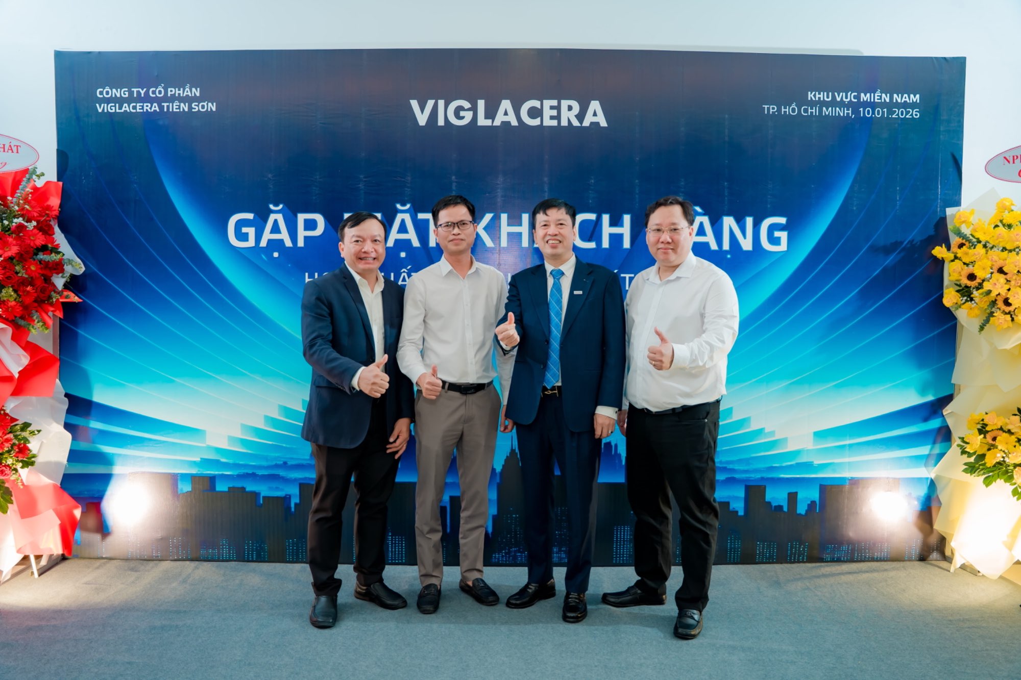 CÔNG TY CP VIGLACERA TIÊN SƠN TỔ CHỨC GẶP MẶT KHÁCH HÀNG 2026 – KHU VỰC MIỀN NAM NGÀY 10/01/2026