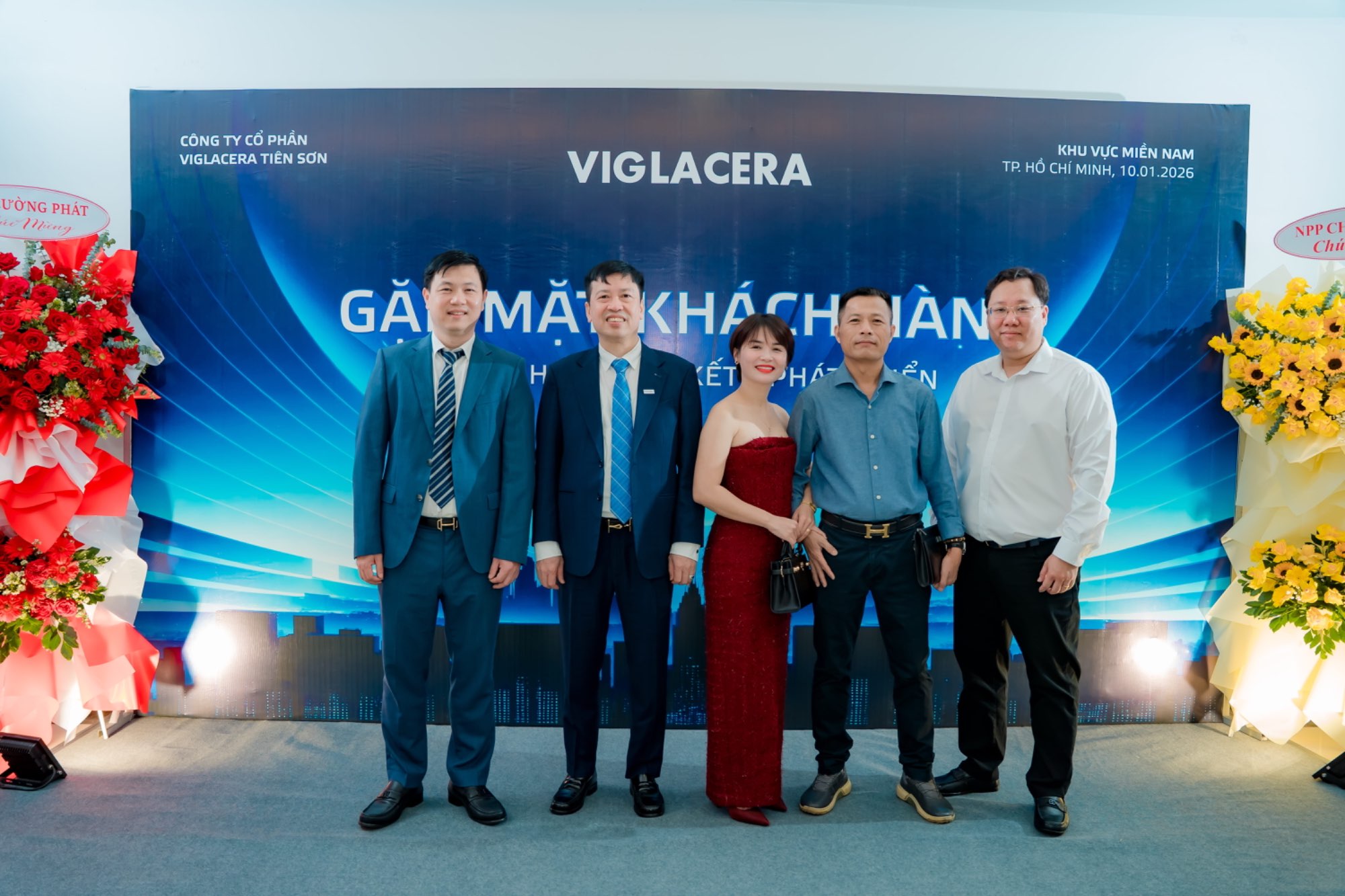 CÔNG TY CP VIGLACERA TIÊN SƠN TỔ CHỨC GẶP MẶT KHÁCH HÀNG 2026 – KHU VỰC MIỀN NAM NGÀY 10/01/2026