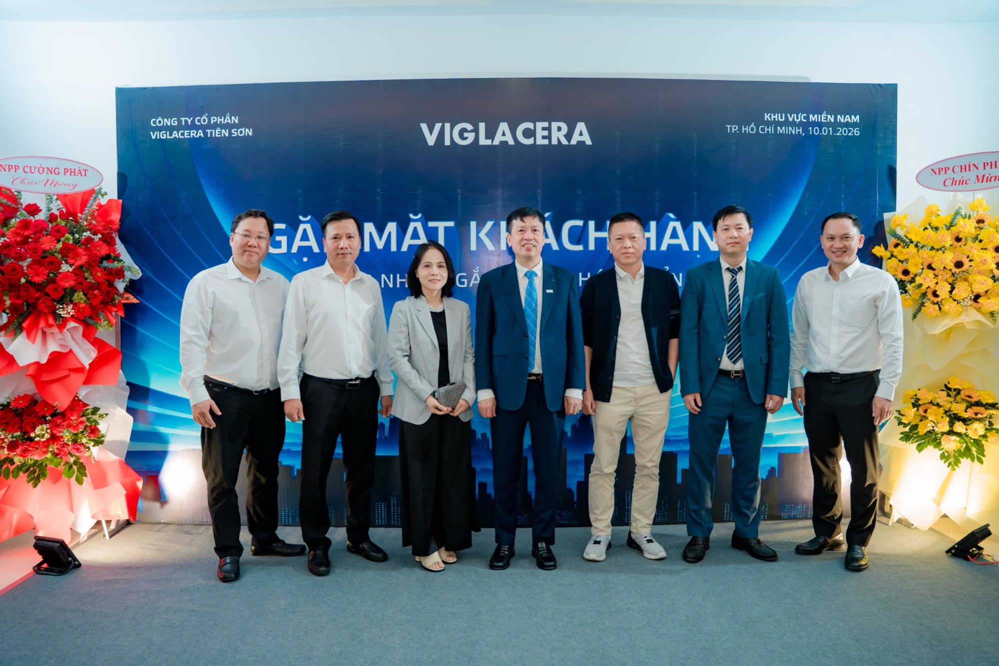 CÔNG TY CP VIGLACERA TIÊN SƠN TỔ CHỨC GẶP MẶT KHÁCH HÀNG 2026 – KHU VỰC MIỀN NAM NGÀY 10/01/2026