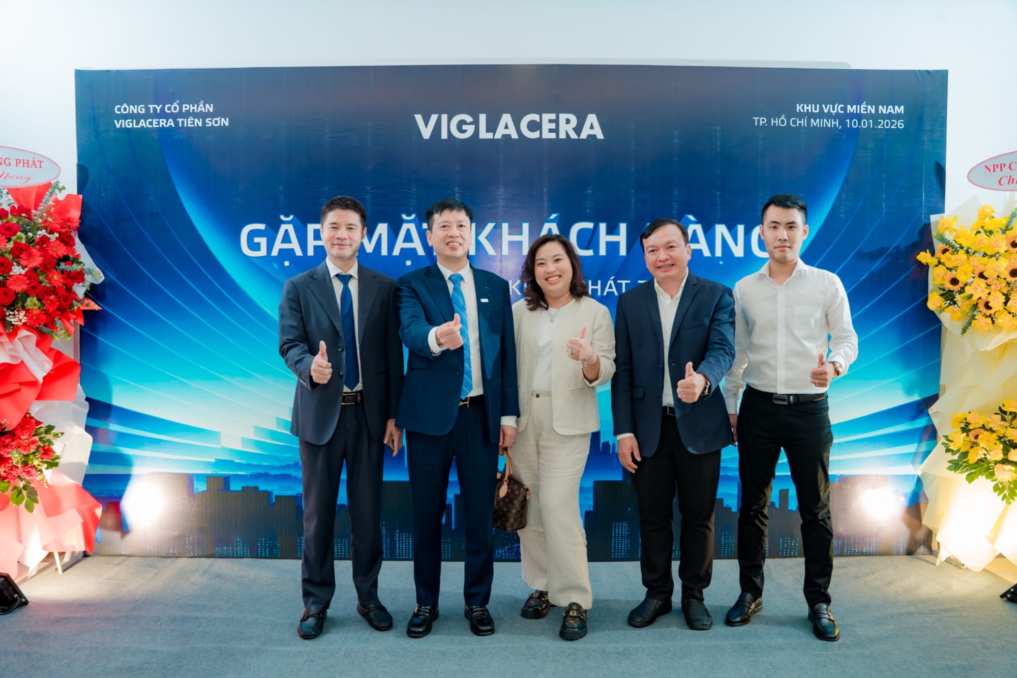 CÔNG TY CP VIGLACERA TIÊN SƠN TỔ CHỨC GẶP MẶT KHÁCH HÀNG 2026 – KHU VỰC MIỀN NAM NGÀY 10/01/2026