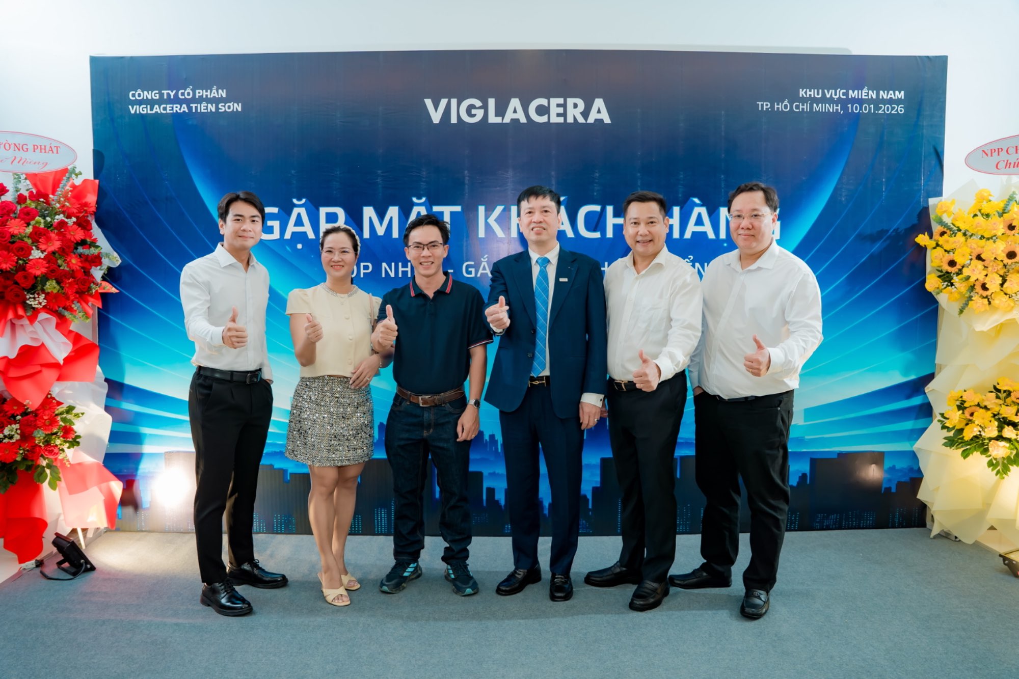 CÔNG TY CP VIGLACERA TIÊN SƠN TỔ CHỨC GẶP MẶT KHÁCH HÀNG 2026 – KHU VỰC MIỀN NAM NGÀY 10/01/2026