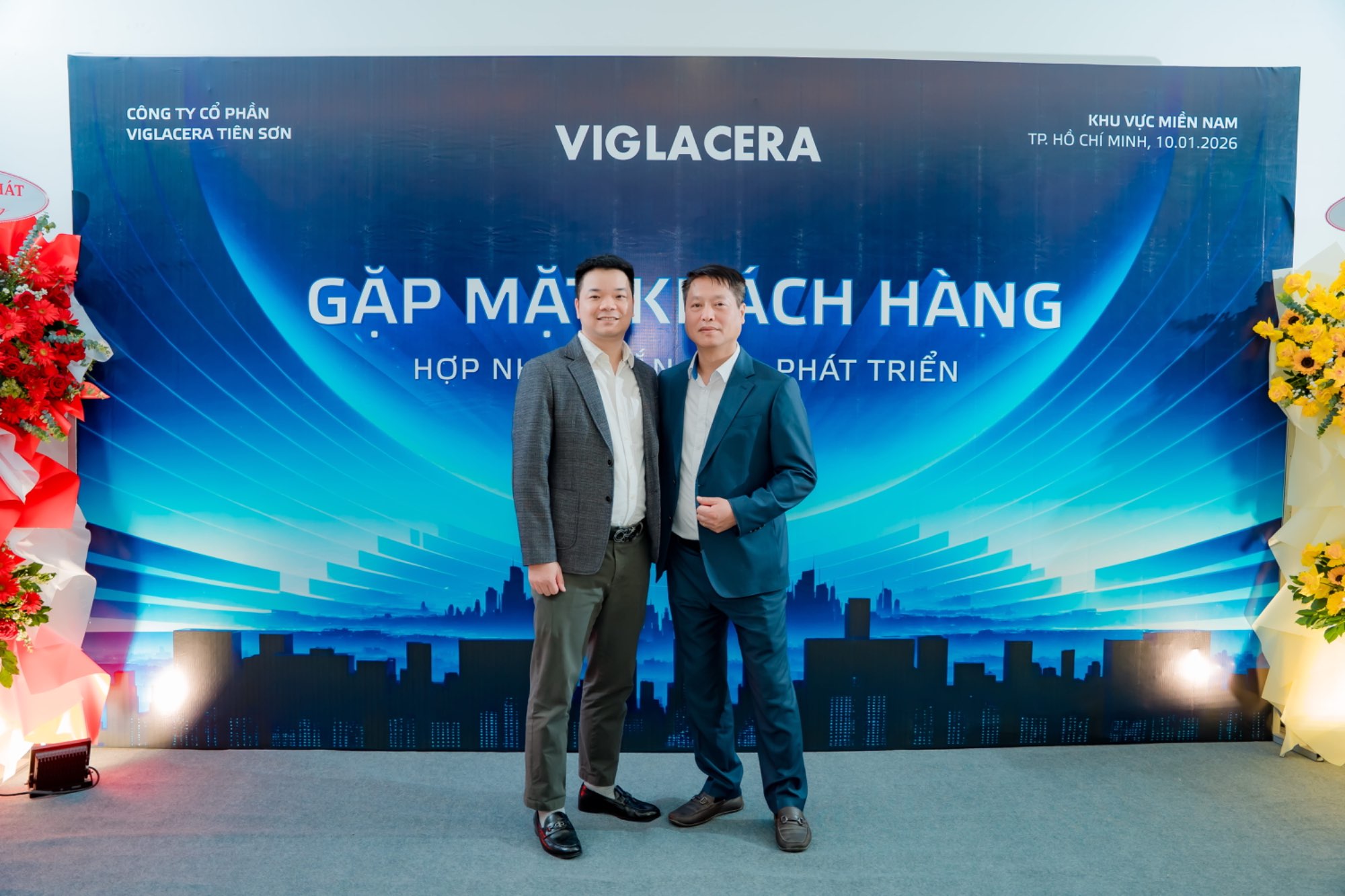 CÔNG TY CP VIGLACERA TIÊN SƠN TỔ CHỨC GẶP MẶT KHÁCH HÀNG 2026 – KHU VỰC MIỀN NAM NGÀY 10/01/2026