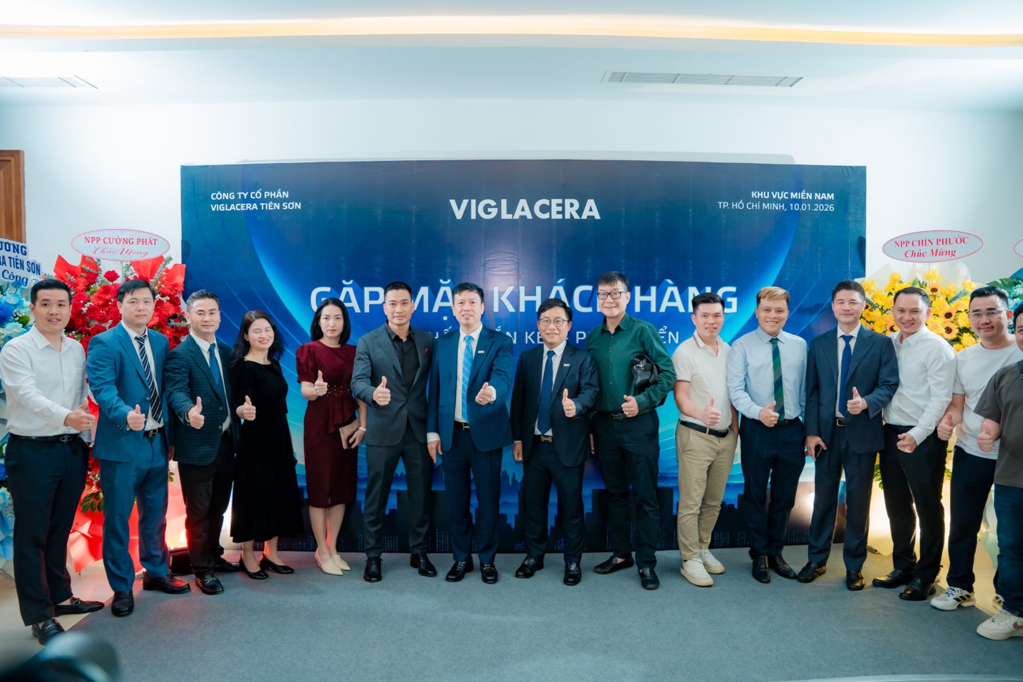 CÔNG TY CP VIGLACERA TIÊN SƠN TỔ CHỨC GẶP MẶT KHÁCH HÀNG 2026 – KHU VỰC MIỀN NAM NGÀY 10/01/2026