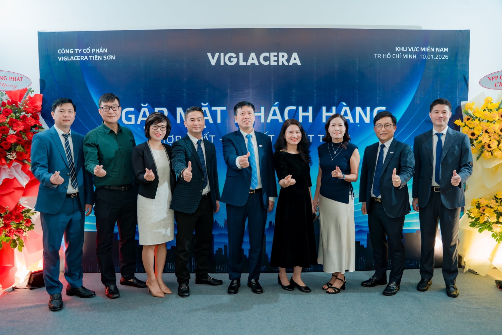 CÔNG TY CP VIGLACERA TIÊN SƠN TỔ CHỨC GẶP MẶT KHÁCH HÀNG 2026 – KHU VỰC MIỀN NAM NGÀY 10/01/2026