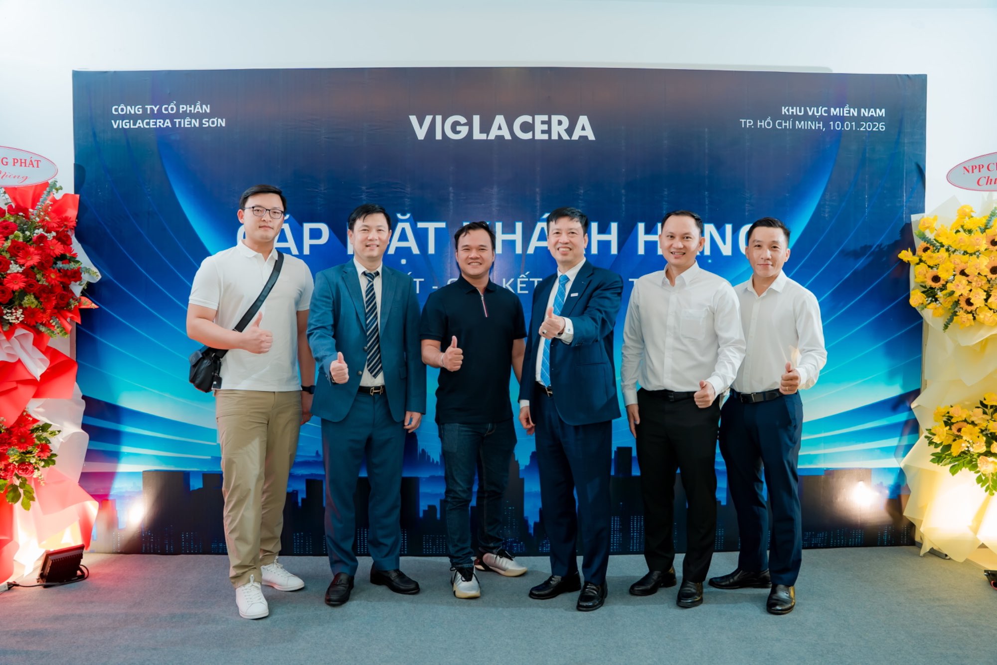 CÔNG TY CP VIGLACERA TIÊN SƠN TỔ CHỨC GẶP MẶT KHÁCH HÀNG 2026 – KHU VỰC MIỀN NAM NGÀY 10/01/2026