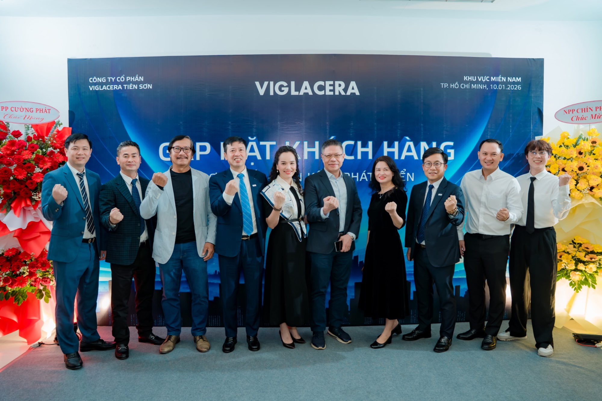 CÔNG TY CP VIGLACERA TIÊN SƠN TỔ CHỨC GẶP MẶT KHÁCH HÀNG 2026 – KHU VỰC MIỀN NAM NGÀY 10/01/2026