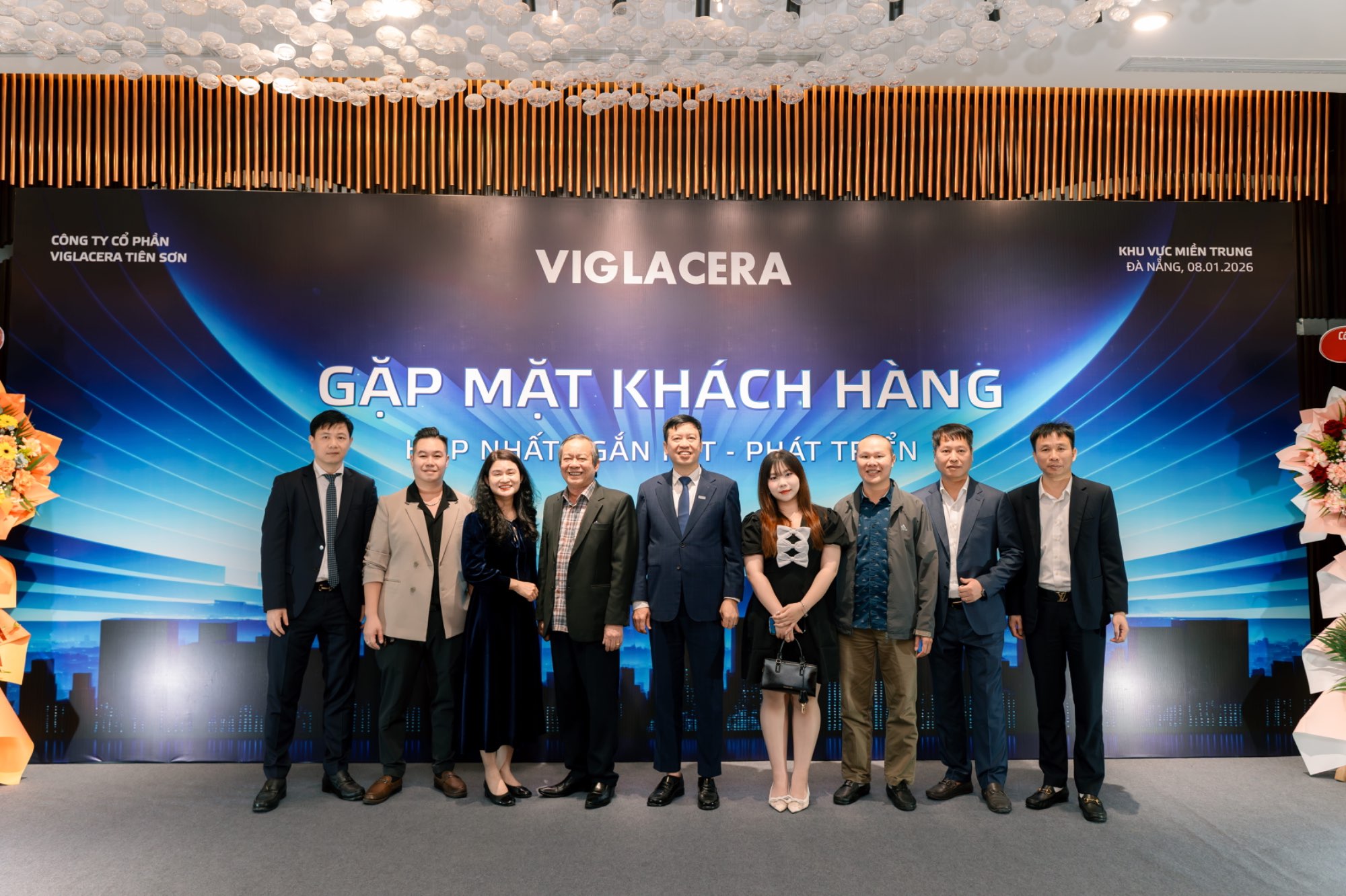 CÔNG TY CP VIGLACERA TIÊN SƠN TỔ CHỨC GẶP MẶT KHÁCH HÀNG 2026 – KHU VỰC MIỀN TRUNG NGÀY 08/01/2026