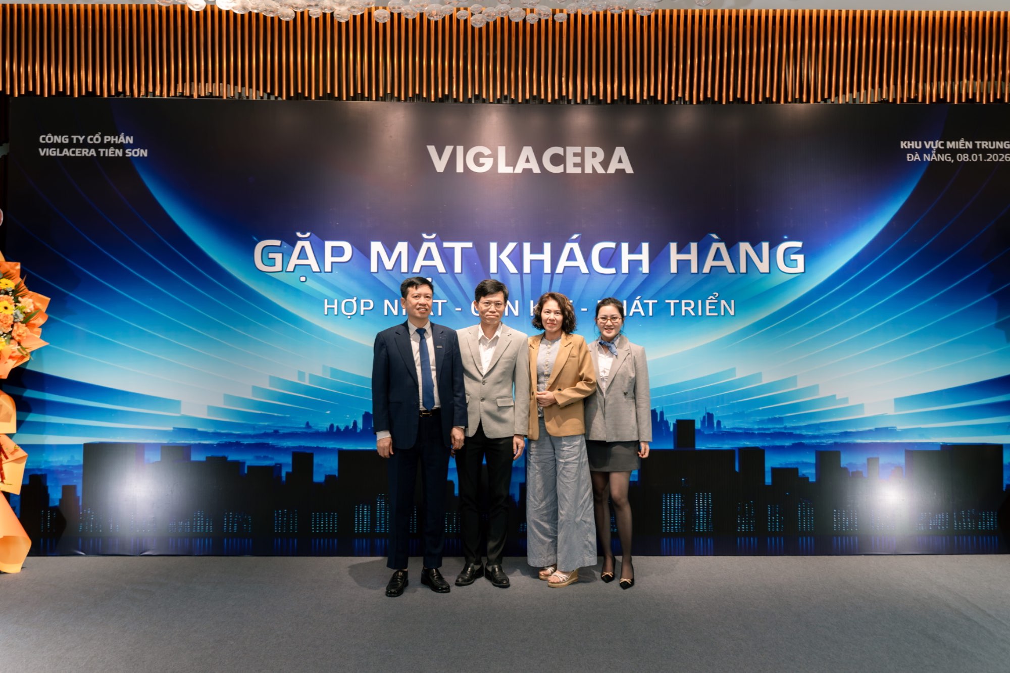 CÔNG TY CP VIGLACERA TIÊN SƠN TỔ CHỨC GẶP MẶT KHÁCH HÀNG 2026 – KHU VỰC MIỀN TRUNG NGÀY 08/01/2026