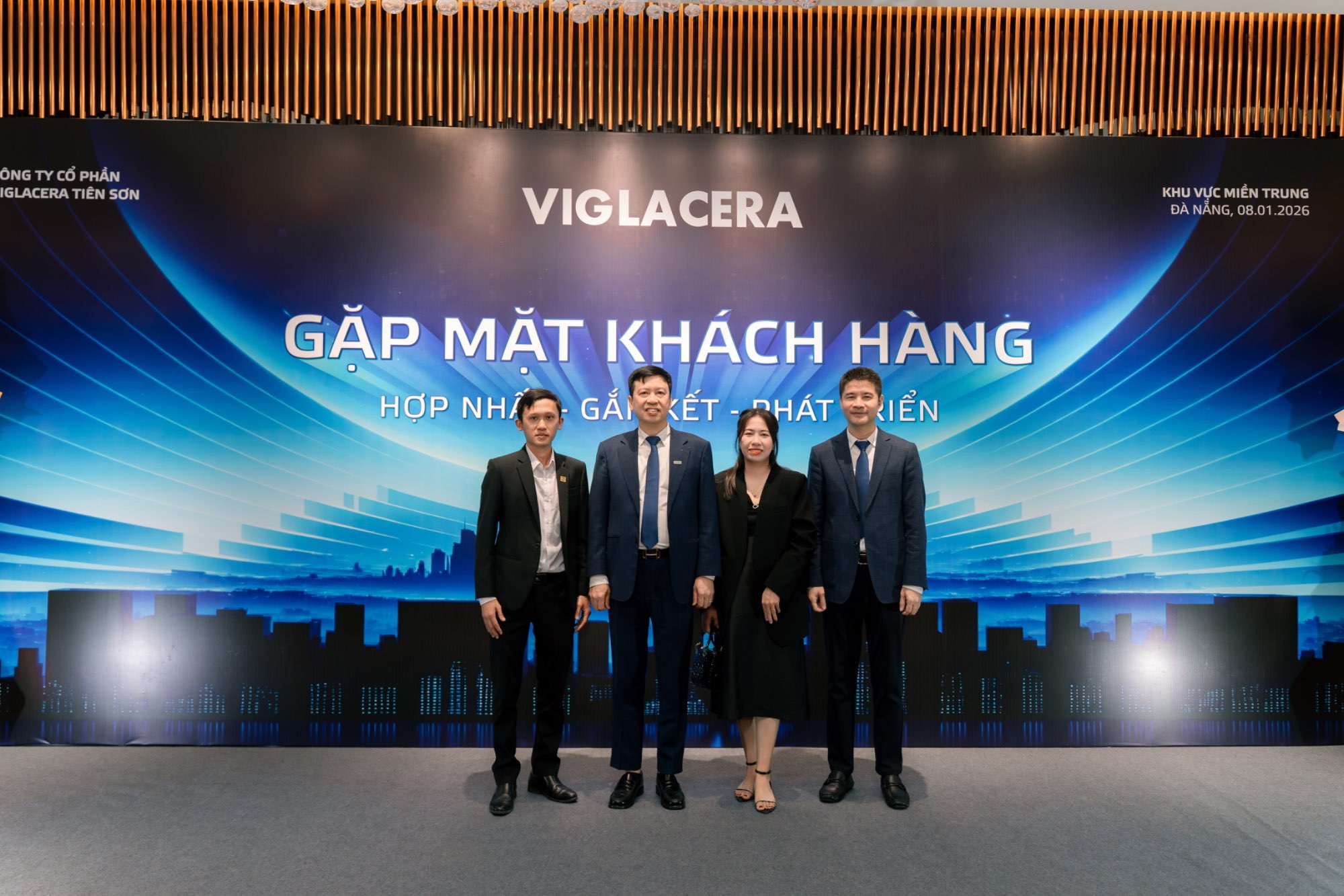 CÔNG TY CP VIGLACERA TIÊN SƠN TỔ CHỨC GẶP MẶT KHÁCH HÀNG 2026 – KHU VỰC MIỀN TRUNG NGÀY 08/01/2026