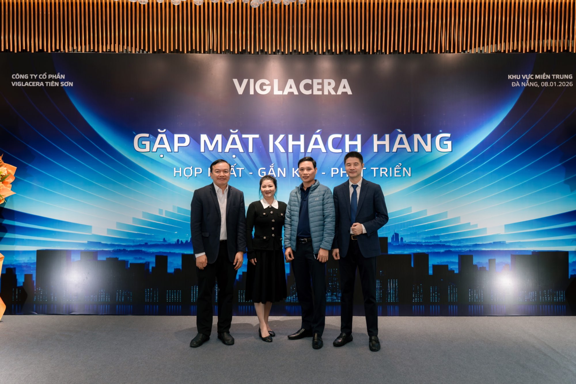 CÔNG TY CP VIGLACERA TIÊN SƠN TỔ CHỨC GẶP MẶT KHÁCH HÀNG 2026 – KHU VỰC MIỀN TRUNG NGÀY 08/01/2026