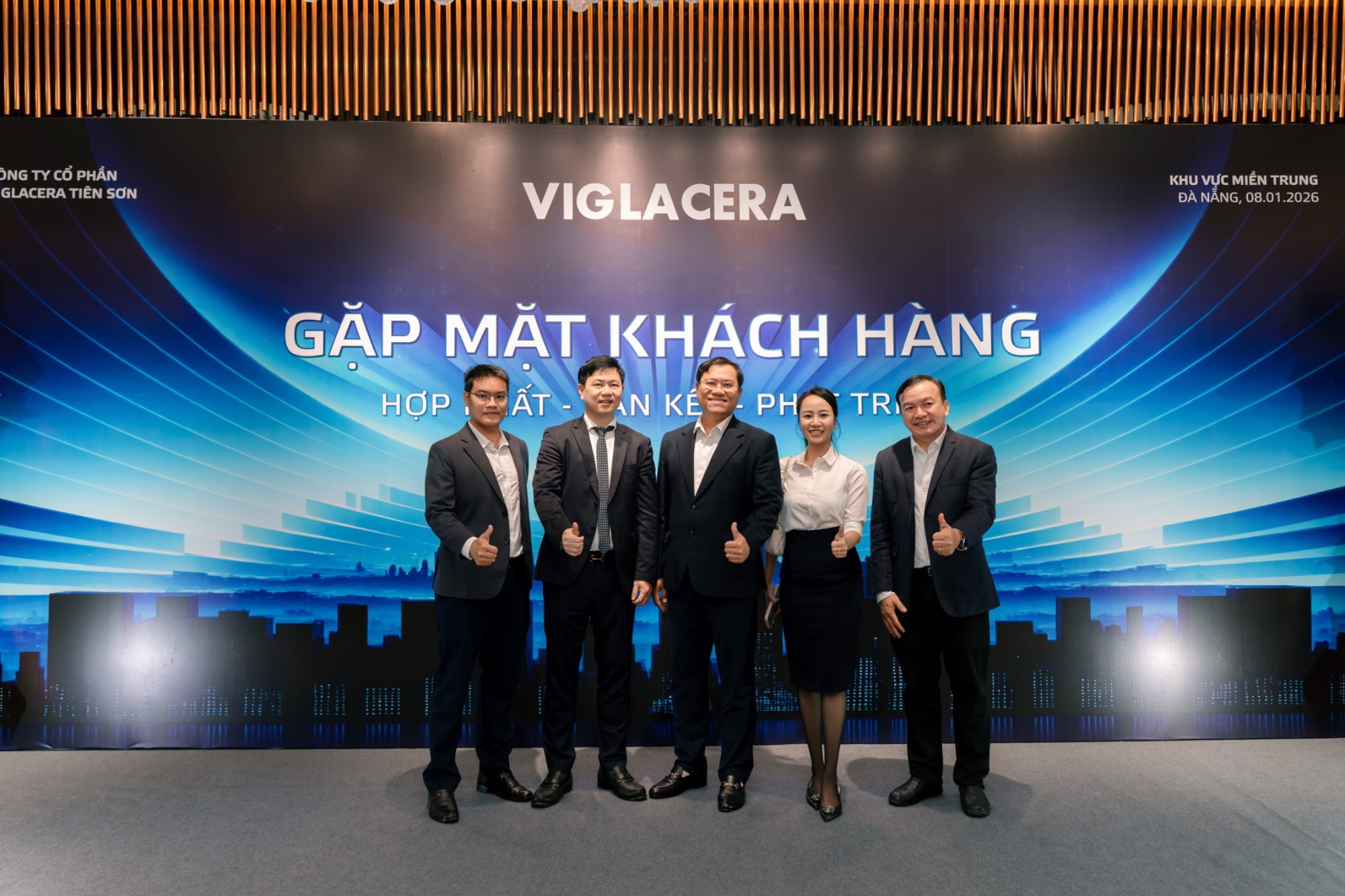 CÔNG TY CP VIGLACERA TIÊN SƠN TỔ CHỨC GẶP MẶT KHÁCH HÀNG 2026 – KHU VỰC MIỀN TRUNG NGÀY 08/01/2026