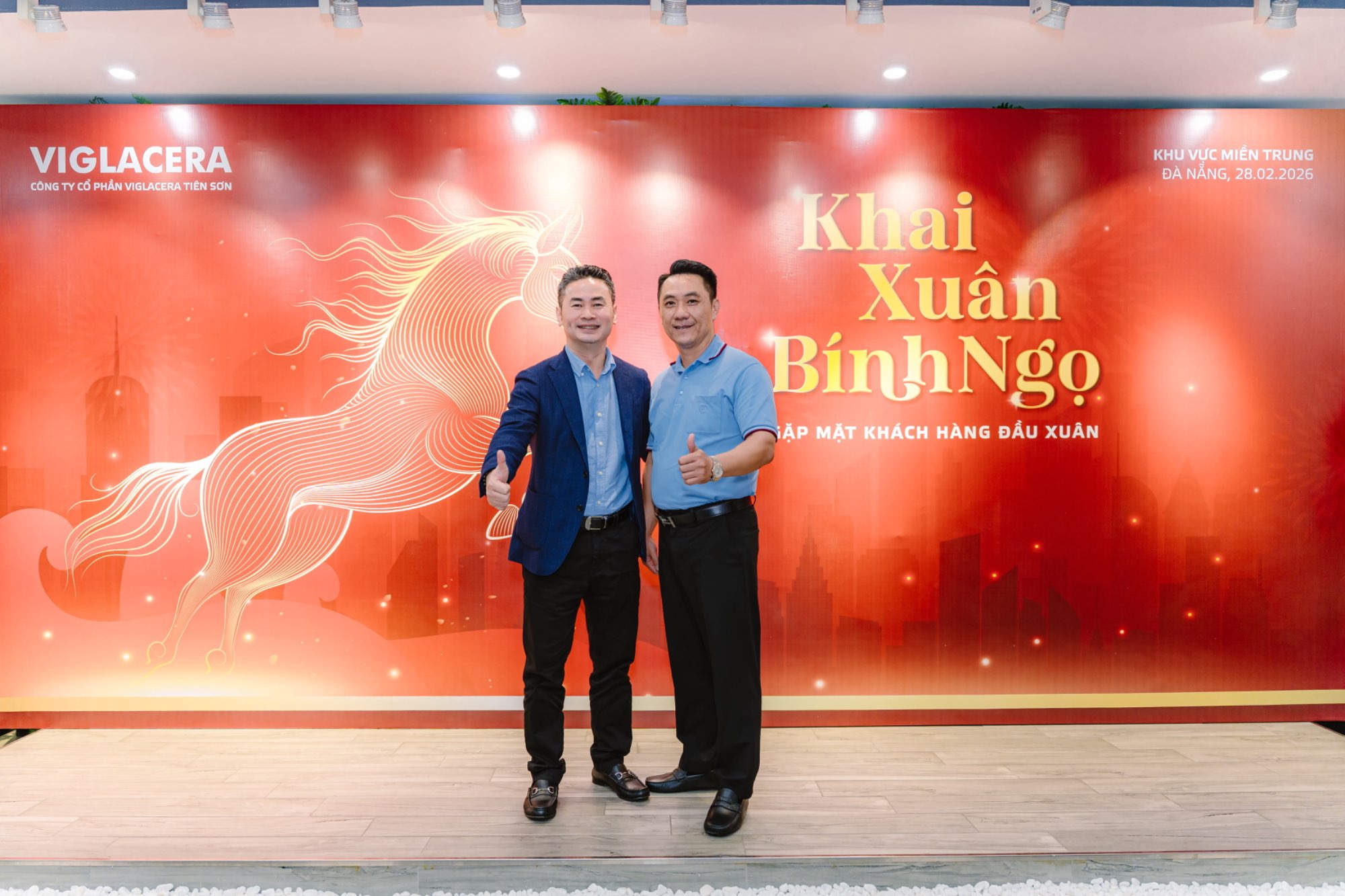 VIGLACERA TIÊN SƠN KHÉP LẠI CHUỖI SỰ KIỆN KHAI XUÂN PHÁT TRIỂN VÀ THÀNH CÔNG