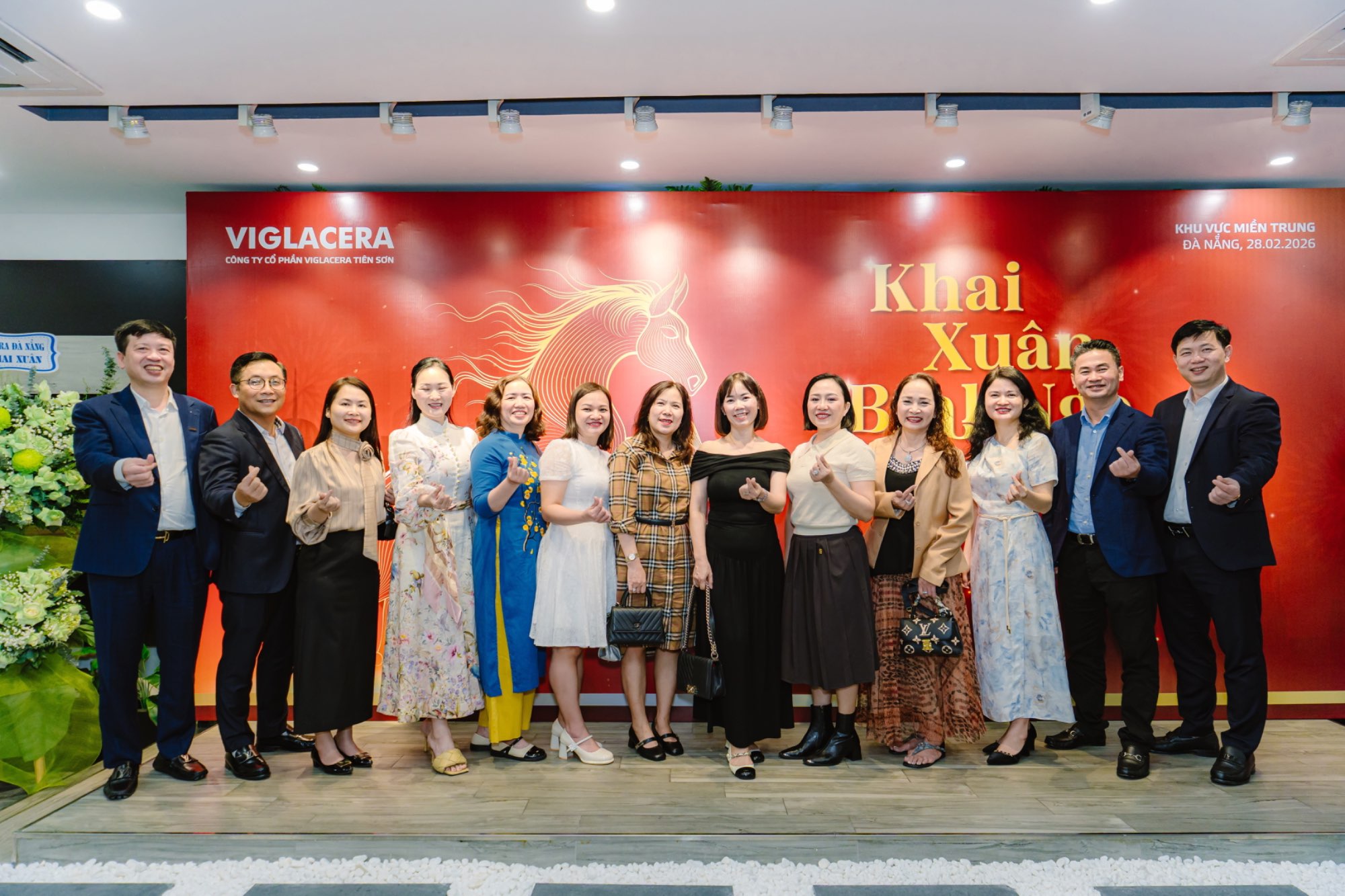 VIGLACERA TIÊN SƠN KHÉP LẠI CHUỖI SỰ KIỆN KHAI XUÂN PHÁT TRIỂN VÀ THÀNH CÔNG