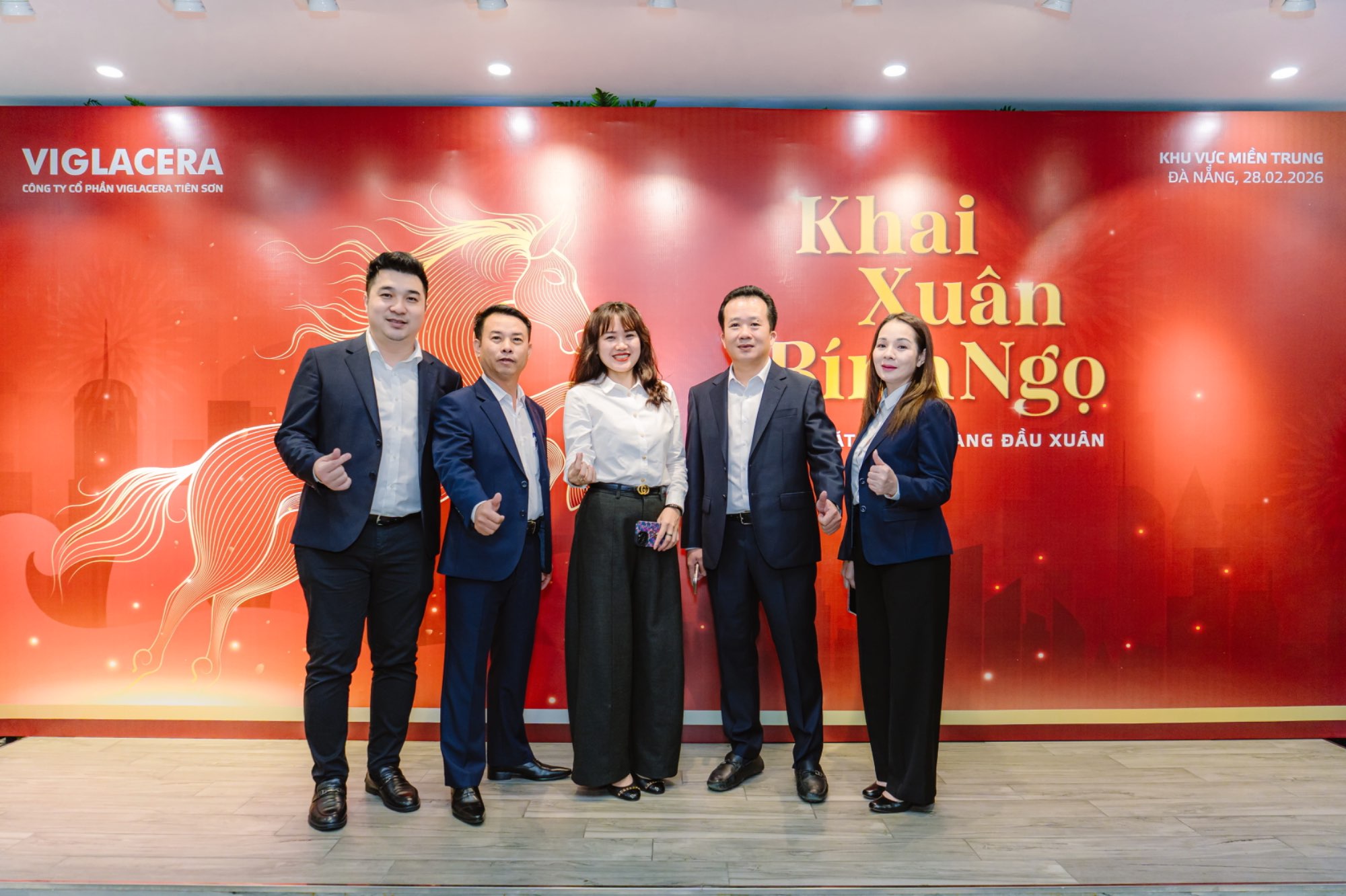 VIGLACERA TIÊN SƠN KHÉP LẠI CHUỖI SỰ KIỆN KHAI XUÂN PHÁT TRIỂN VÀ THÀNH CÔNG