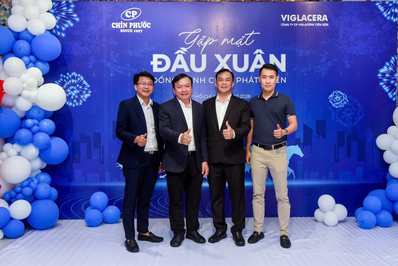 VIGLACERA TIÊN SƠN THAM DỰ CHƯƠNG TRÌNH GẶP MẶT KHÁCH HÀNG ĐẦU XUÂN CỦA CÔNG TY TNHH CHÍN PHƯỚC