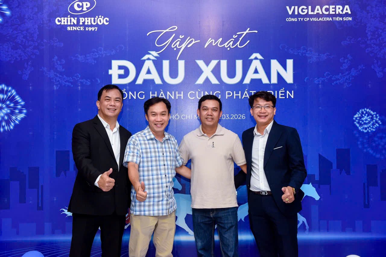 VIGLACERA TIÊN SƠN THAM DỰ CHƯƠNG TRÌNH GẶP MẶT KHÁCH HÀNG ĐẦU XUÂN CỦA CÔNG TY TNHH CHÍN PHƯỚC