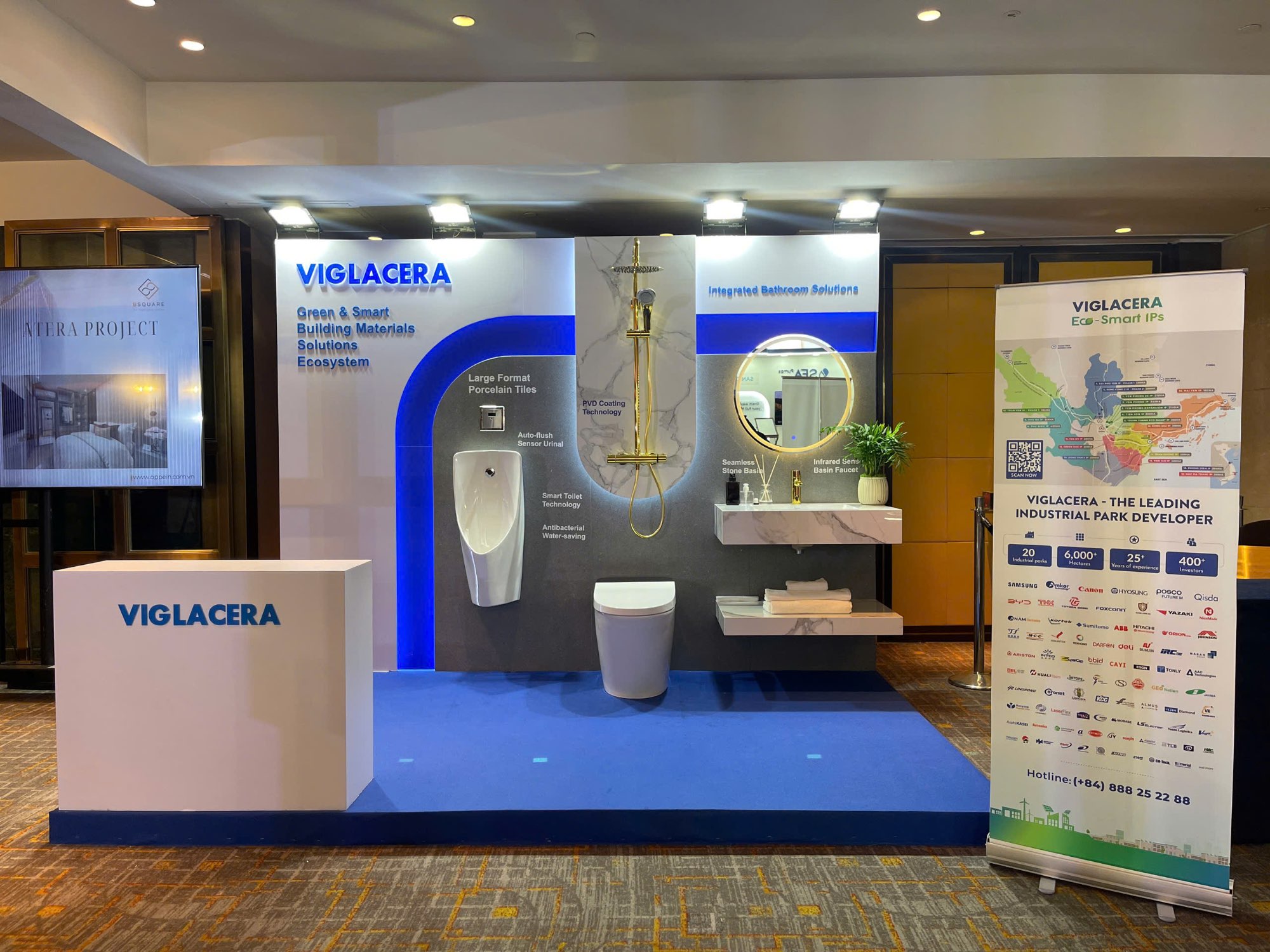 VIGLACERA TIÊN SƠN GÓP MẶT TẠI HUBEXO ASIA AWARDS 2026 VỚI KHÔNG GIAN TRƯNG BÀY  SẢN PHẨM GẠCH ẤN TƯỢNG